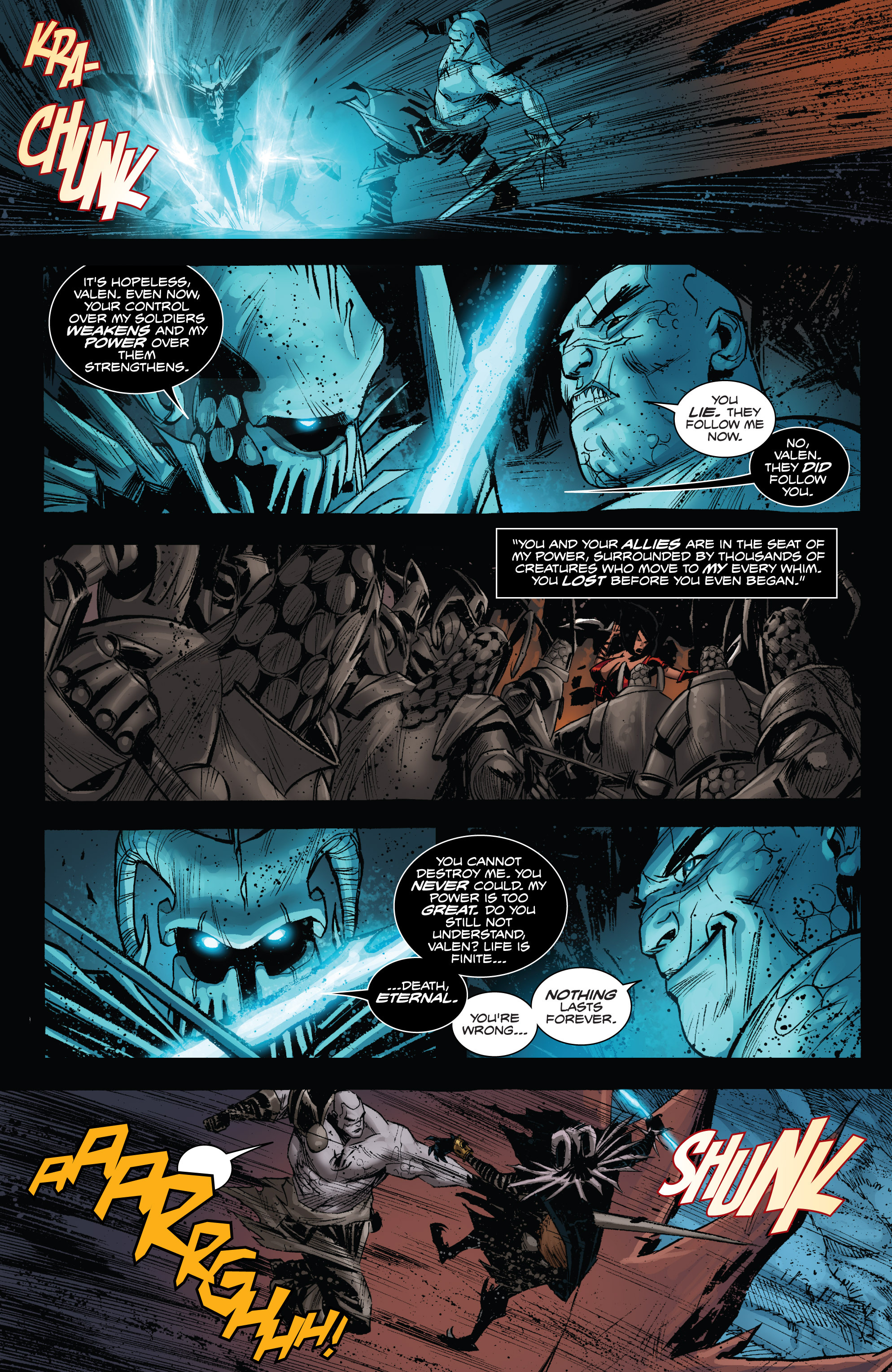 Read online Valen the Outcast comic -  Issue #8 - 21