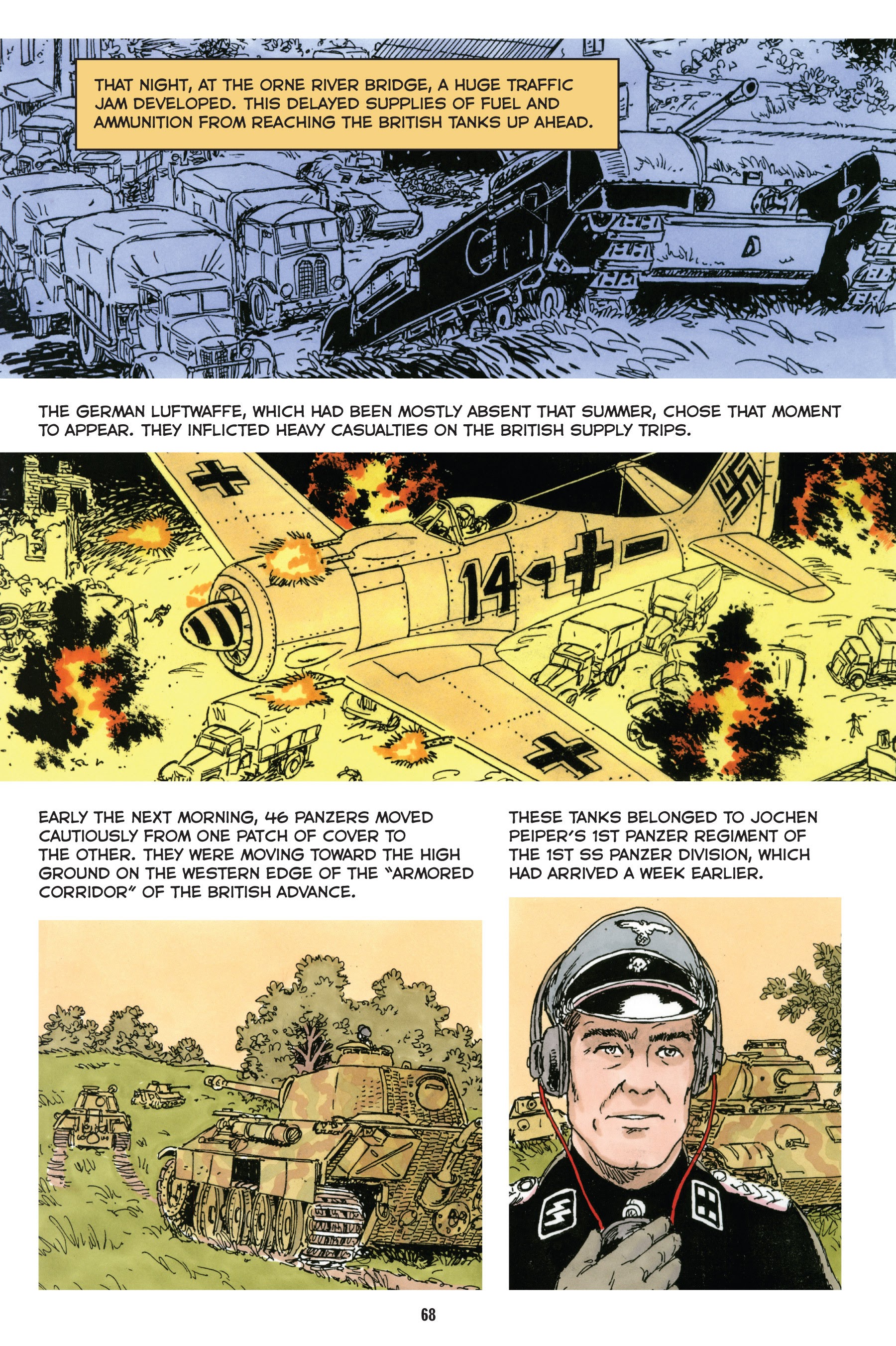 Read online Normandy: A Graphic History of D-Day, the Allied Invasion of Hitler's Fortress Europe comic -  Issue # TPB - 69