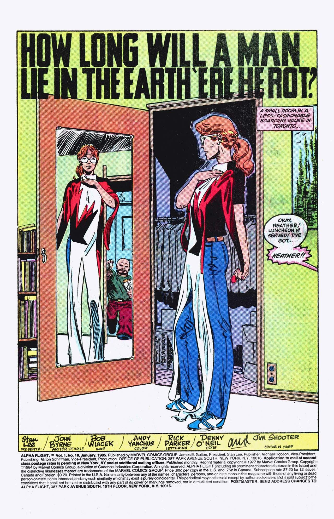 Read online Alpha Flight (1983) comic -  Issue #18 - 2
