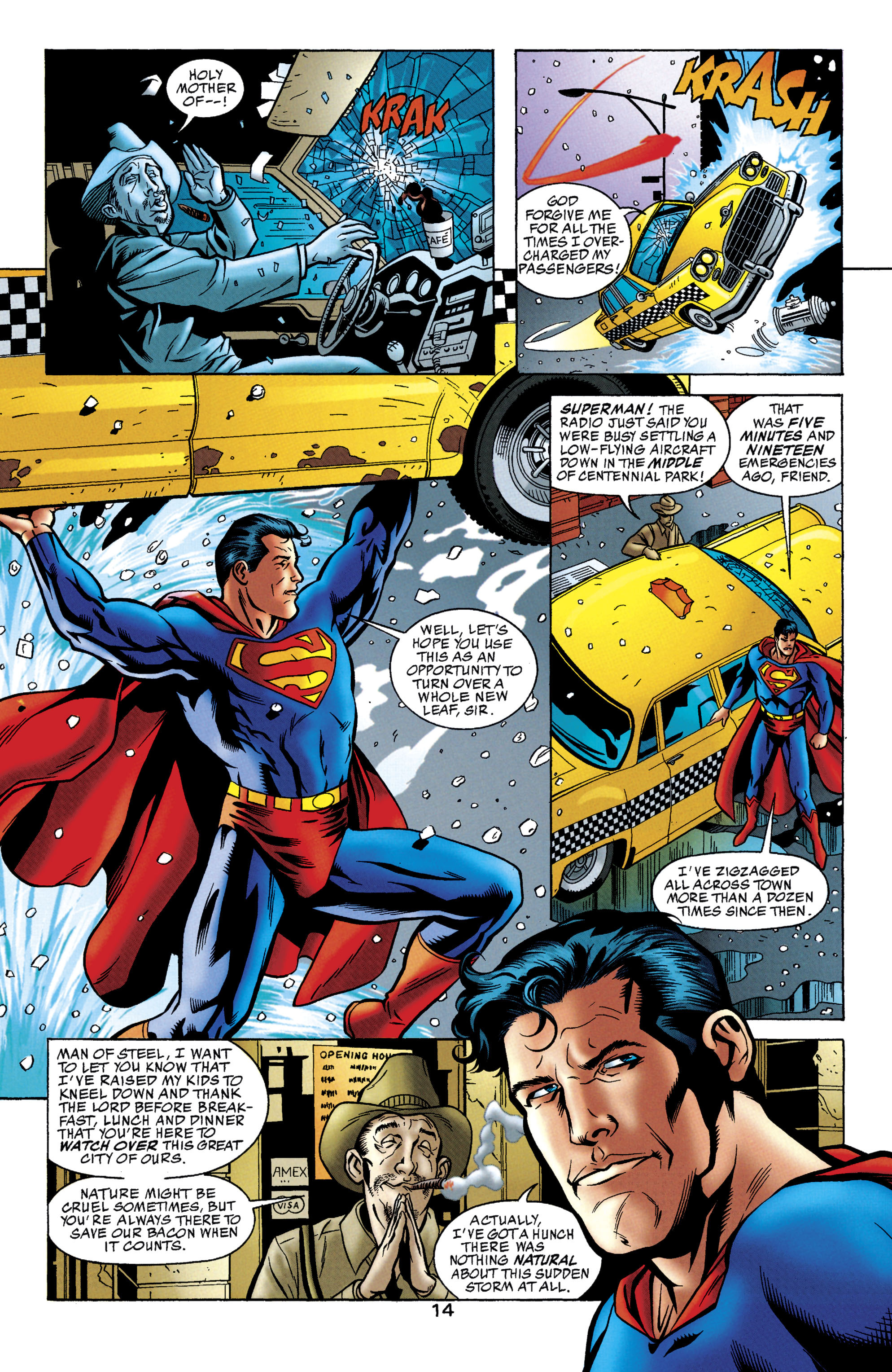 Read online Adventures of Superman (1987) comic -  Issue #575 - 15