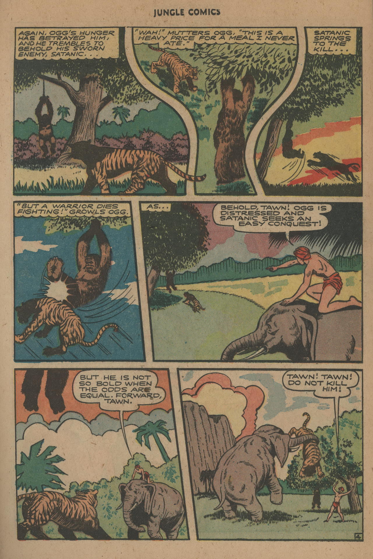 Read online Jungle Comics comic -  Issue #80 - 31