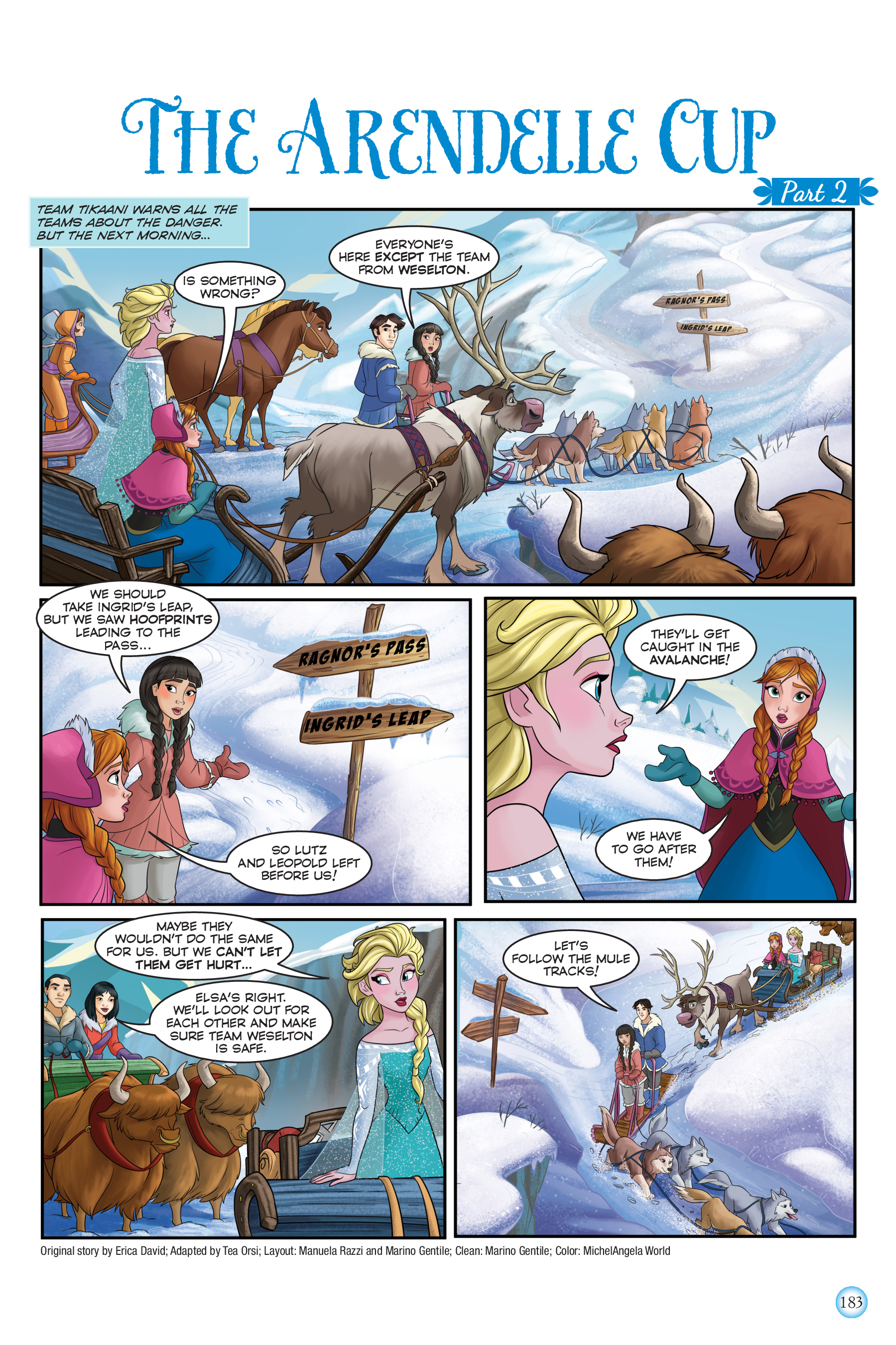 Read online Frozen Adventures: Snowy Stories comic -  Issue # TPB (Part 2) - 83