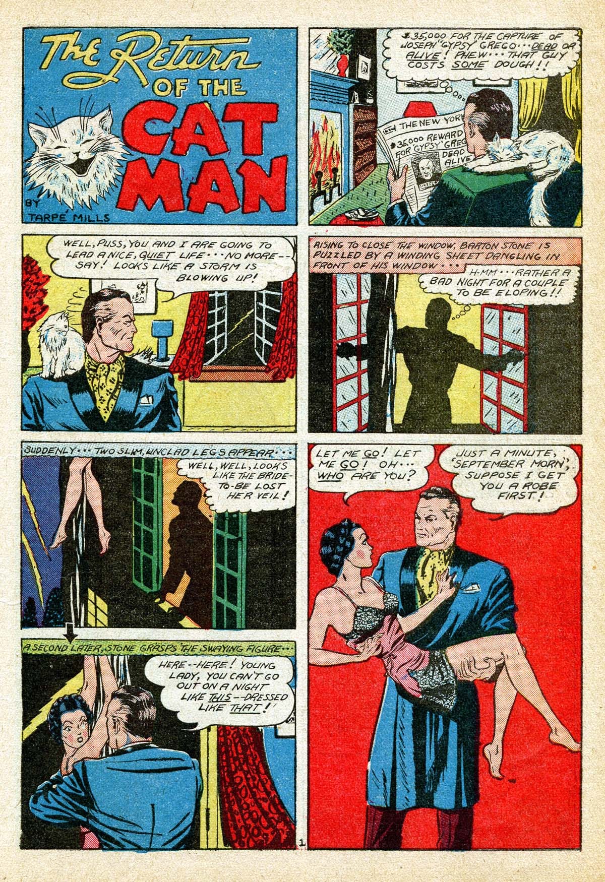 Read online Amazing Man Comics comic -  Issue #8 - 13