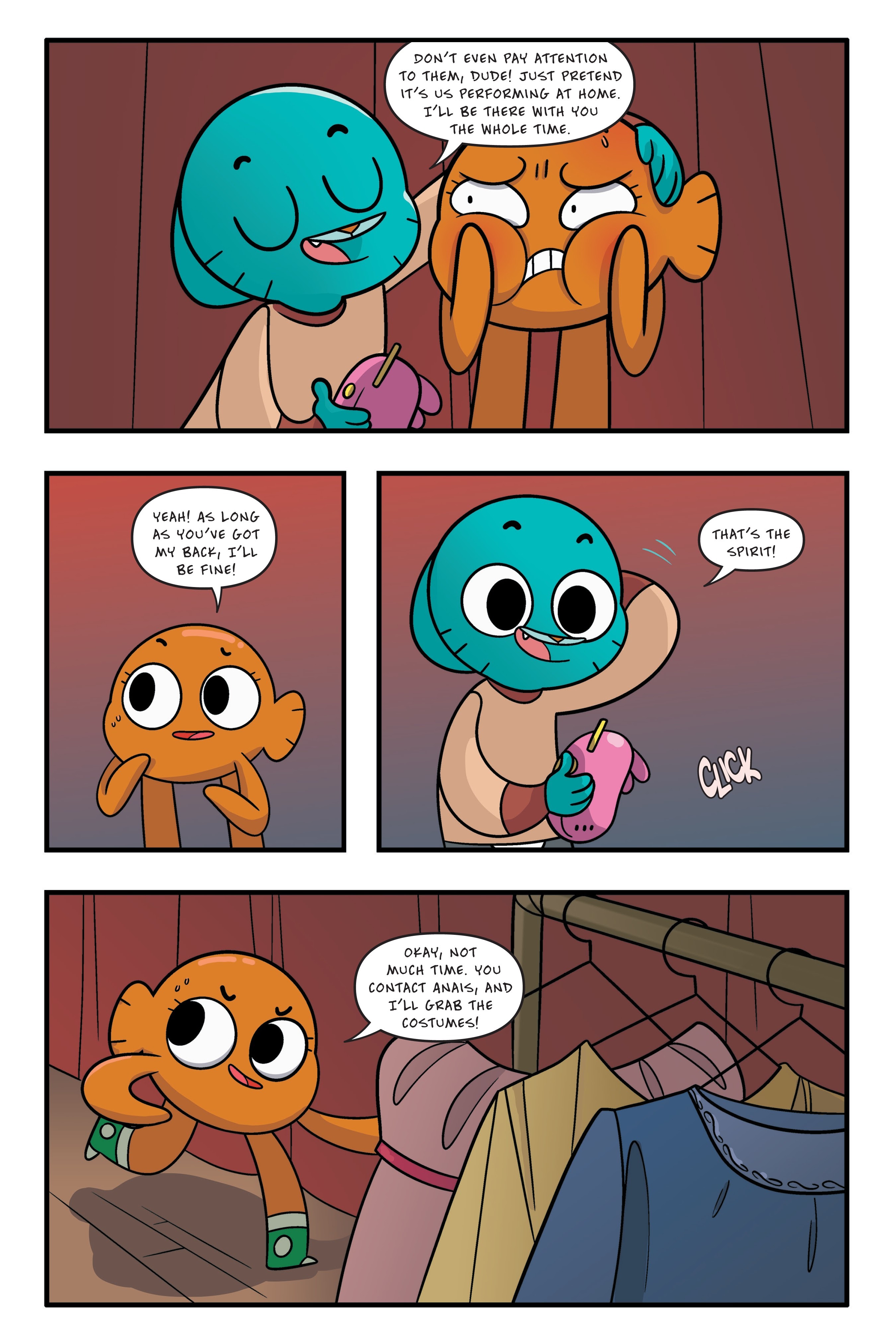 Read online The Amazing World of Gumball: Midsummer Nightmare comic -  Issue # TPB - 108