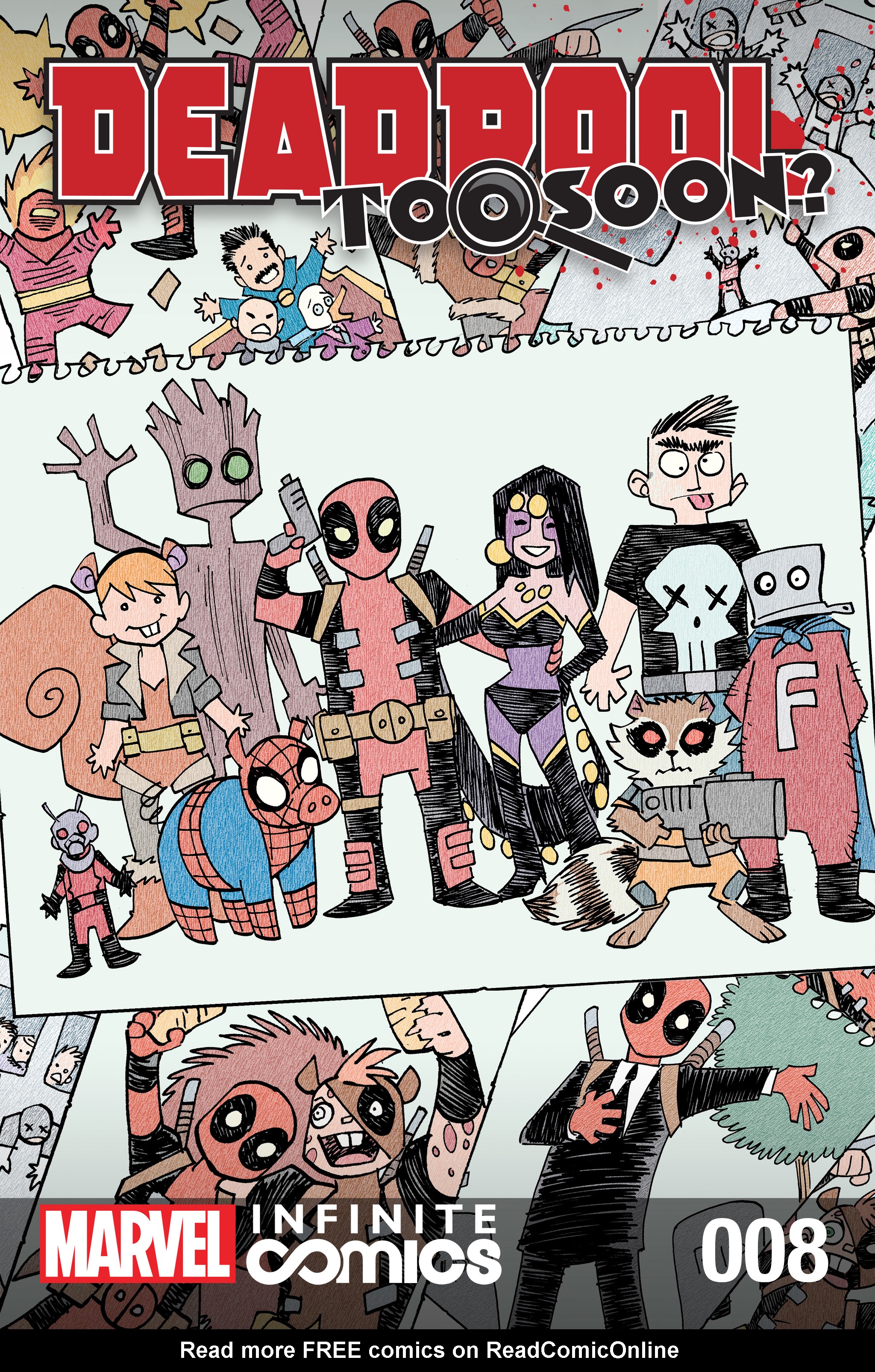 Read online Deadpool: Too Soon? Infinite Comic comic -  Issue #8 - 1