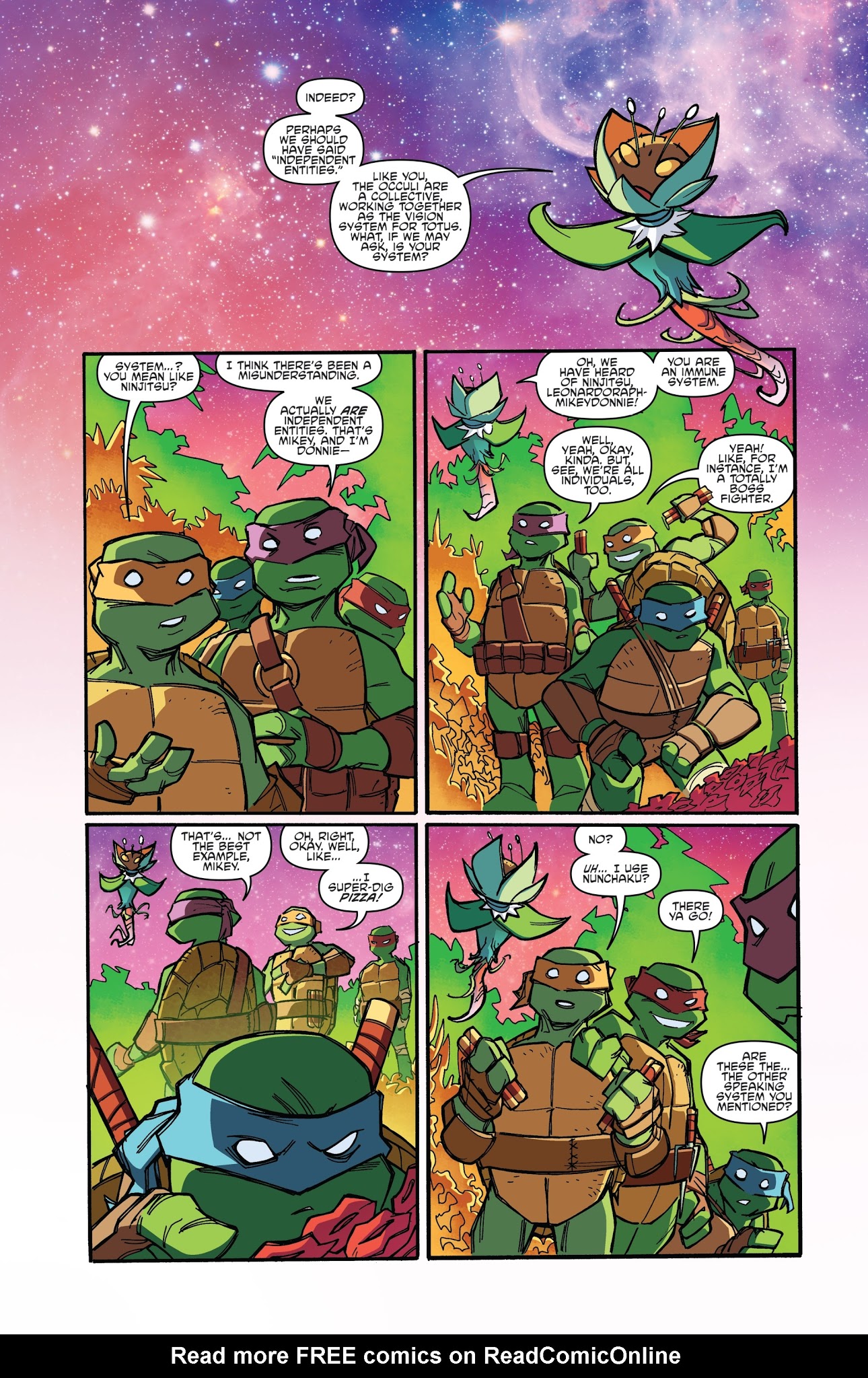Read online Teenage Mutant Ninja Turtles: Dimension X comic -  Issue #5 - 9