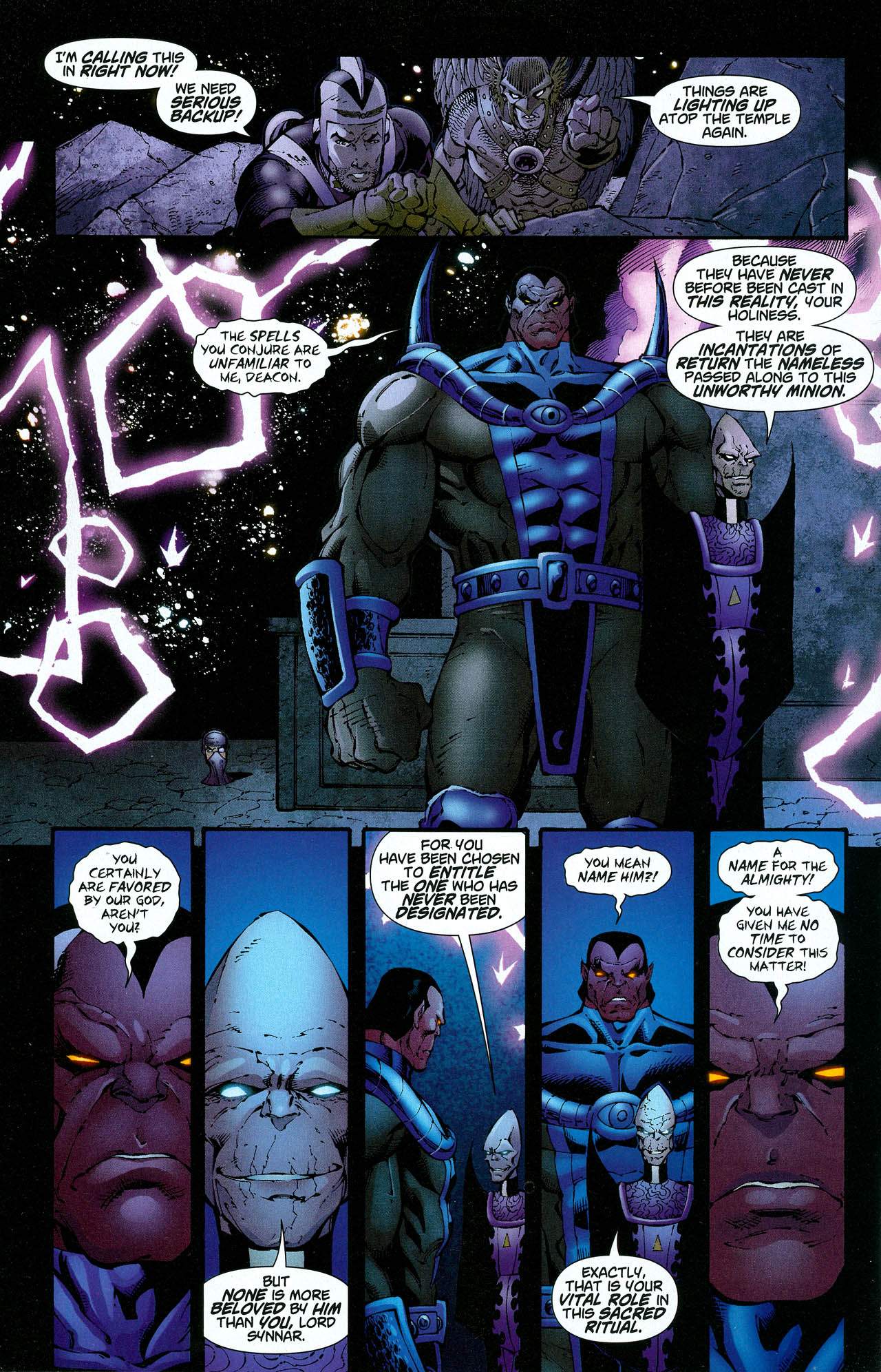 Read online Rann/Thanagar Holy War comic -  Issue #5 - 35