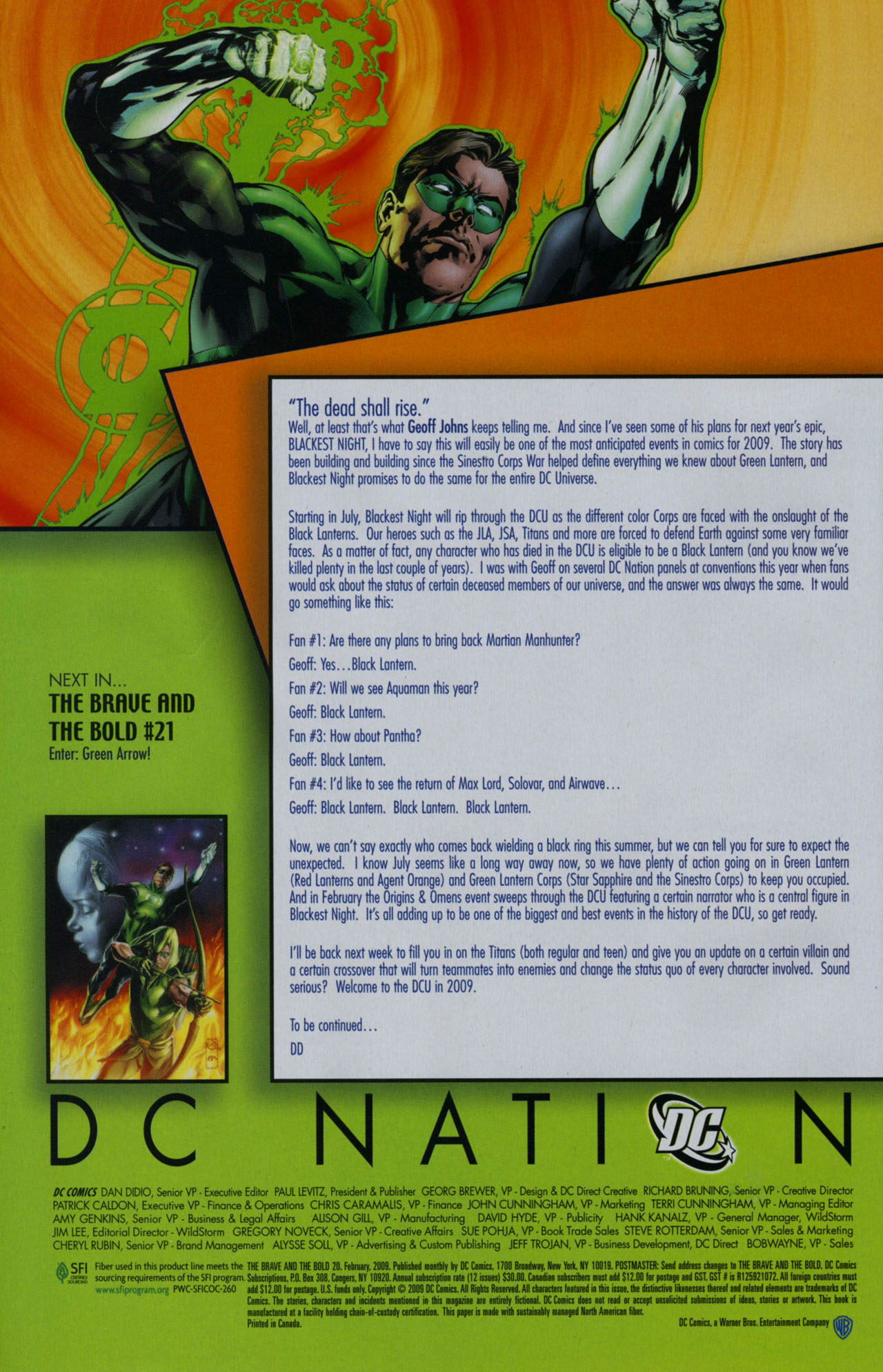 Read online The Brave and the Bold (2007) comic -  Issue #20 - 23
