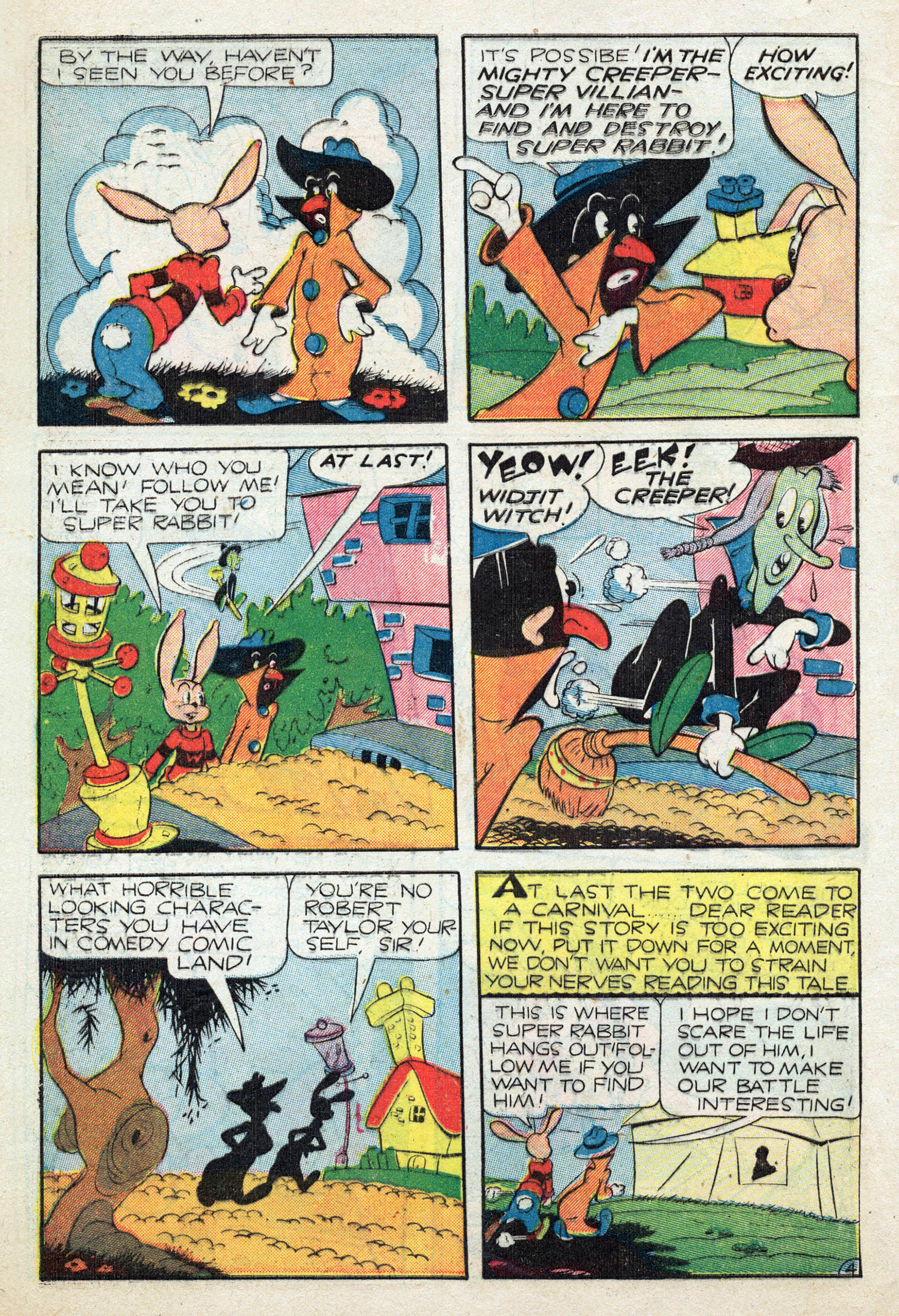 Read online Comedy Comics (1942) comic -  Issue #25 - 6
