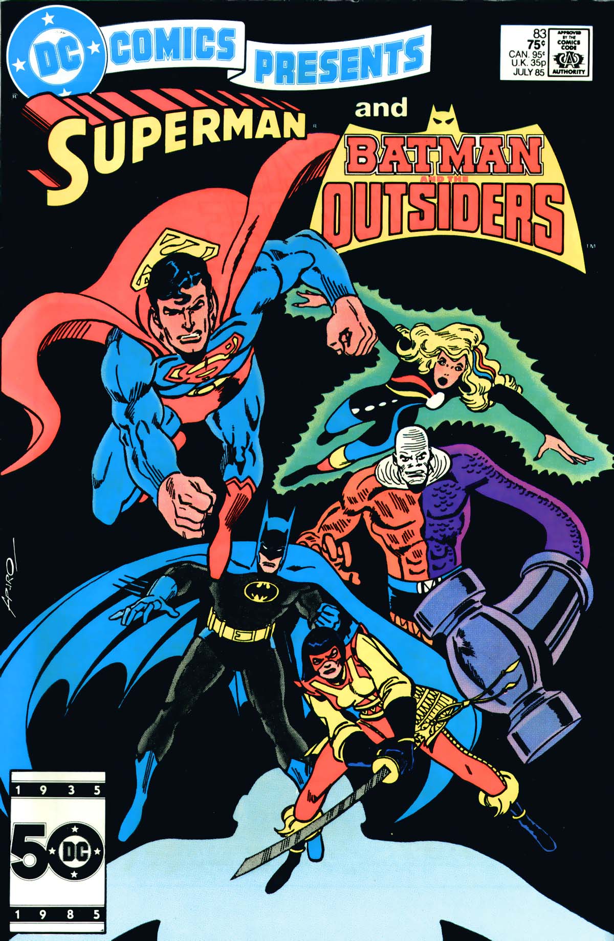 Read online DC Comics Presents comic -  Issue #83 - 1