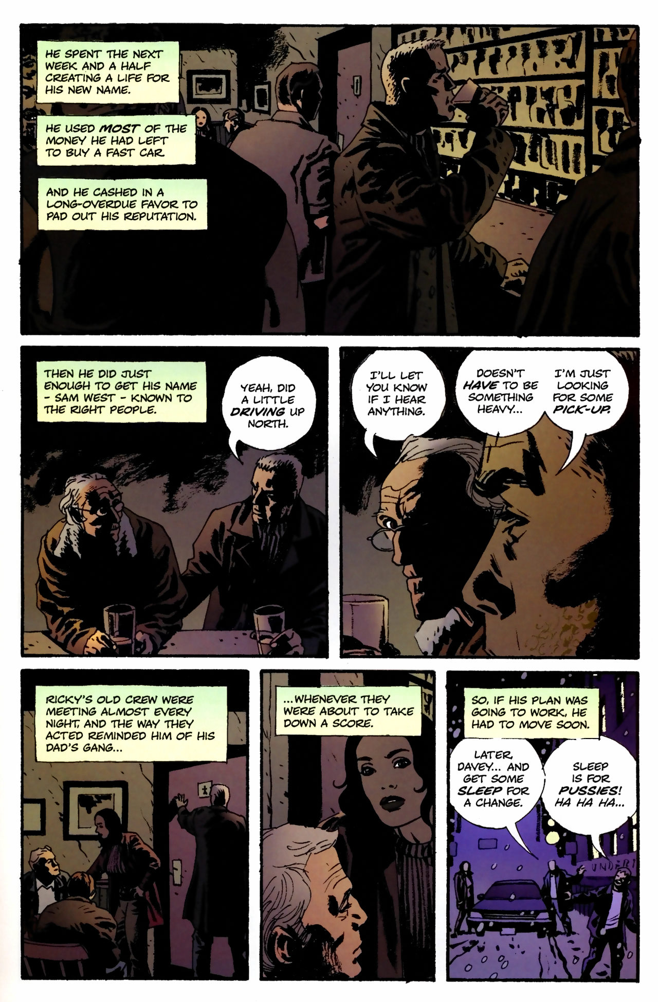Read online Criminal (2006) comic -  Issue #6 - 23