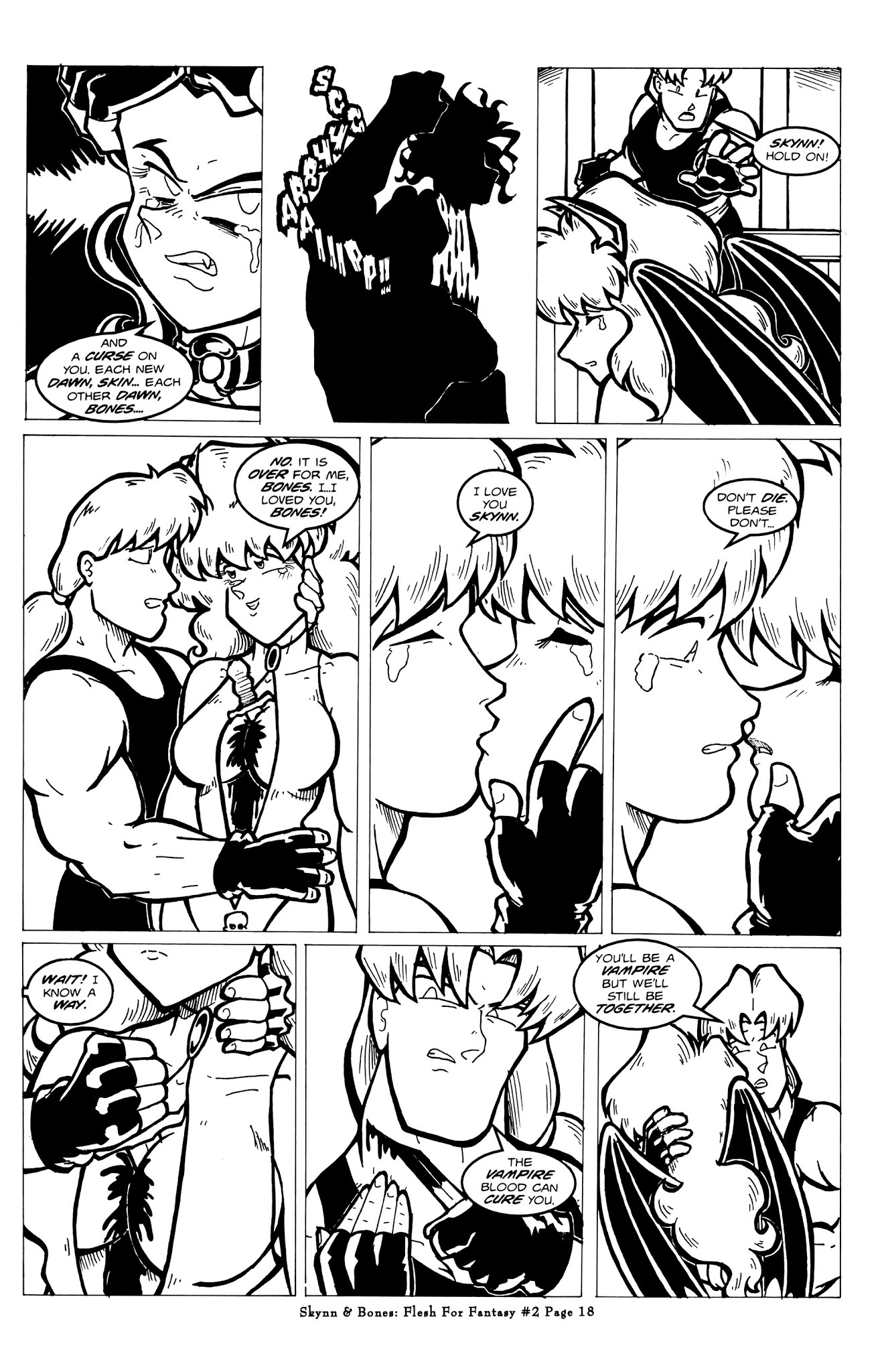Read online Skynn & Bones: Flesh for Fantasy comic -  Issue #2 - 20