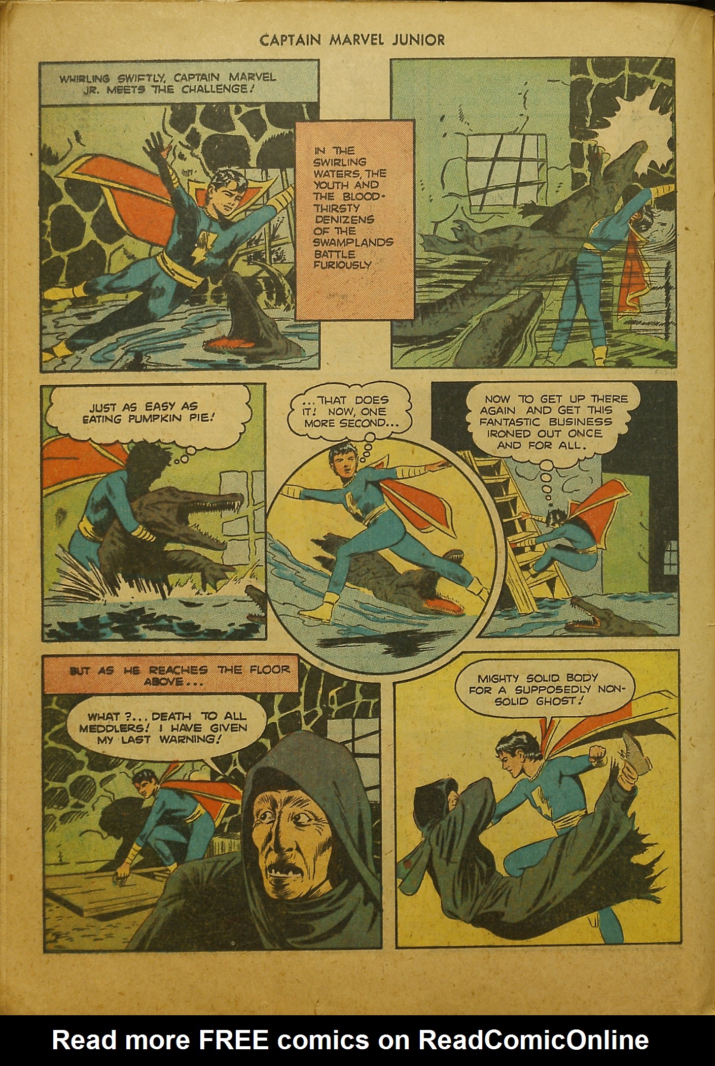 Read online Captain Marvel, Jr. comic -  Issue #19 - 32