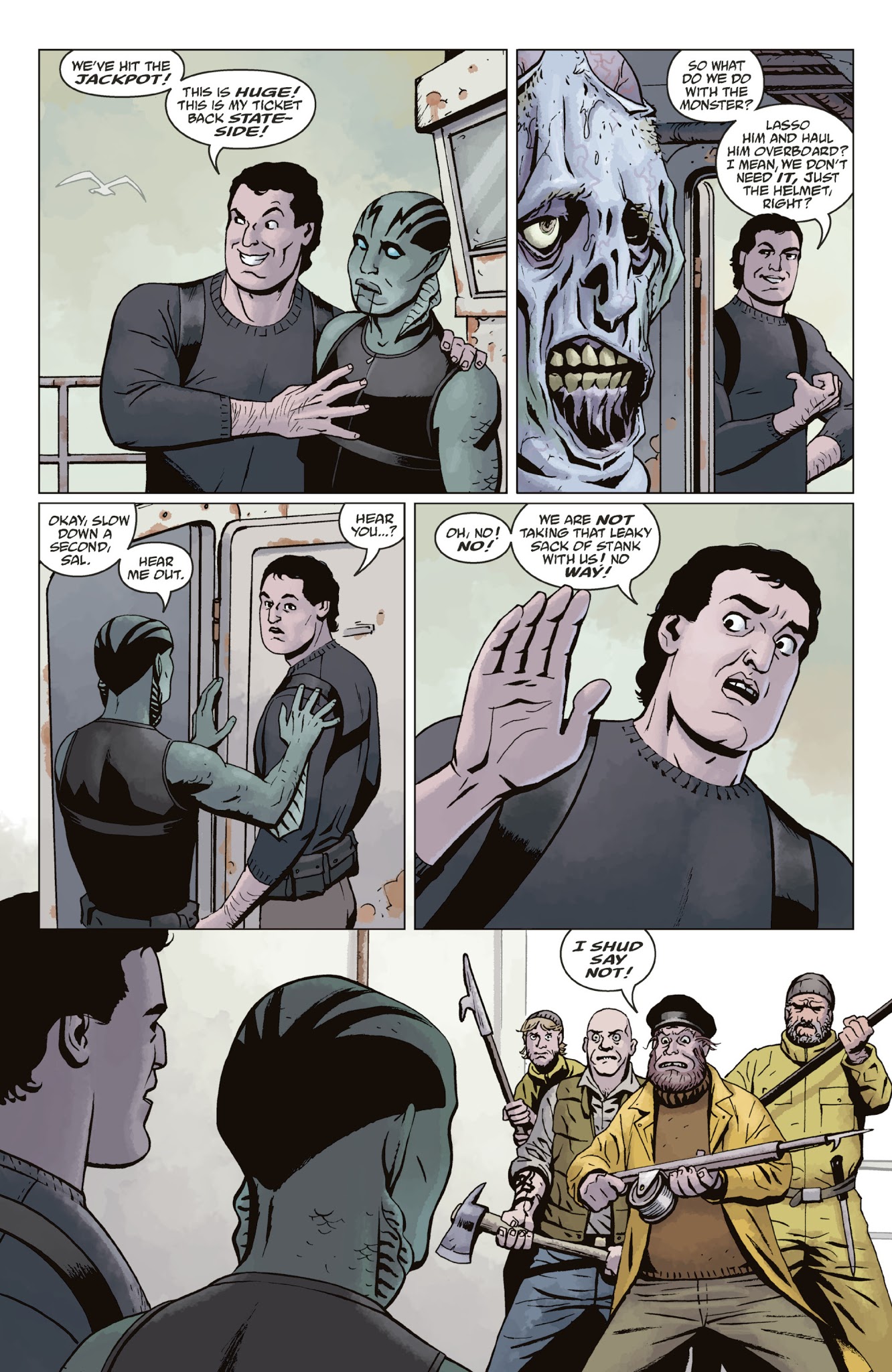 Read online Abe Sapien: The Devil Does Not Jest and Other Stories comic -  Issue # TPB - 66