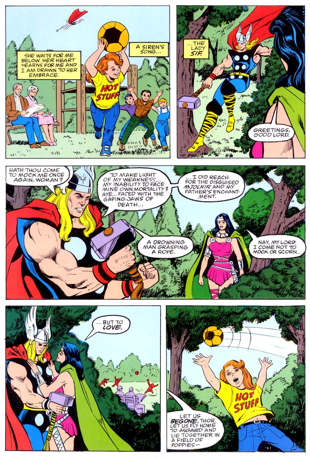 Read online Marvel Graphic Novel comic -  Issue #32 - Thor - Whom the Gods Would Destroy - 40