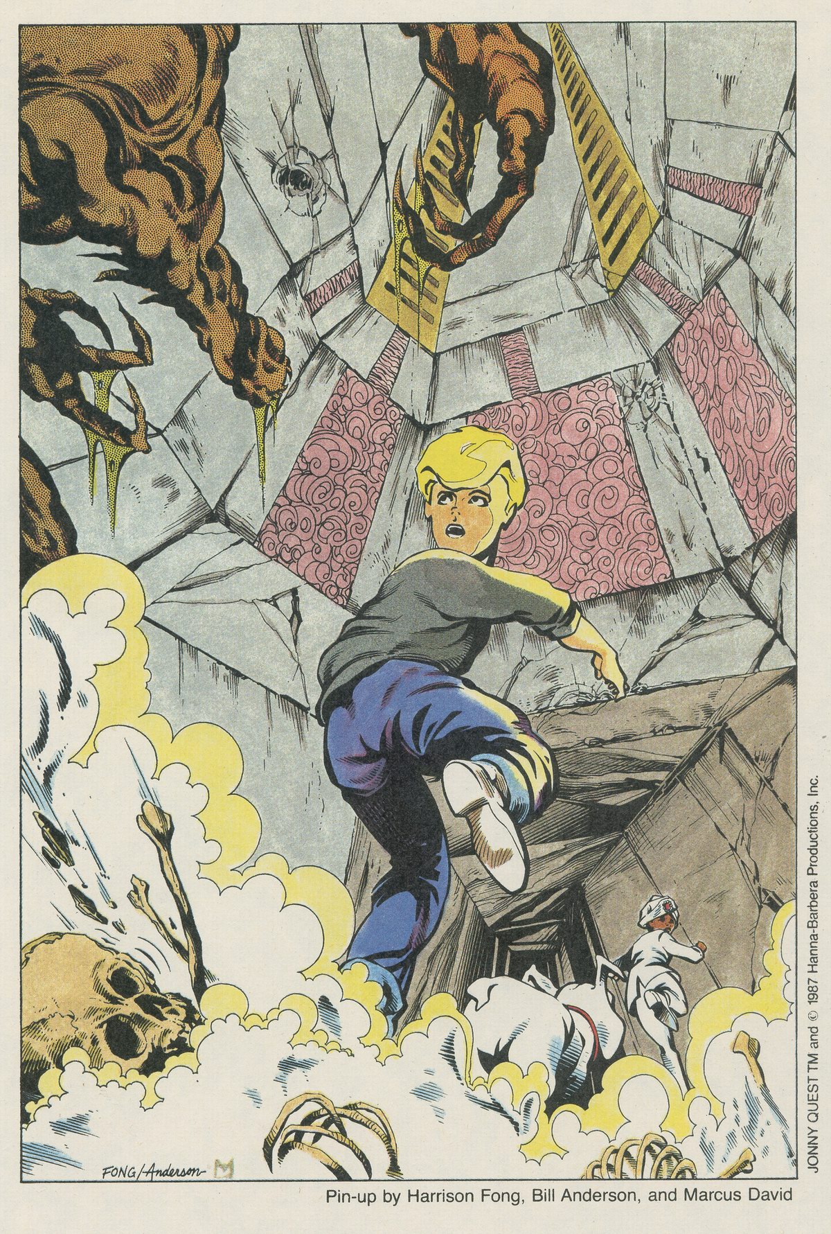 Read online Jonny Quest comic -  Issue #17 - 33