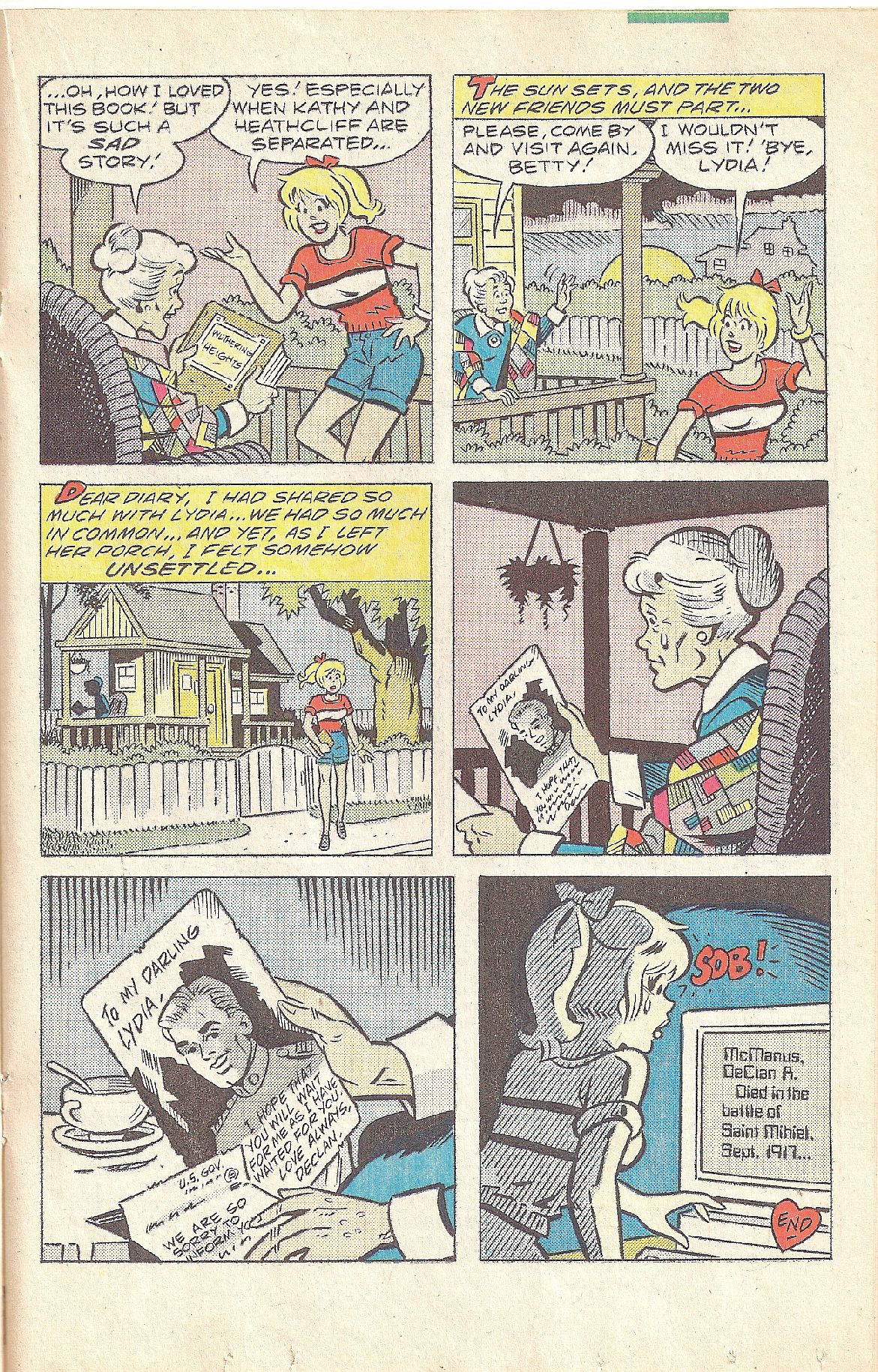 Read online Betty's Diary comic -  Issue #4 - 17