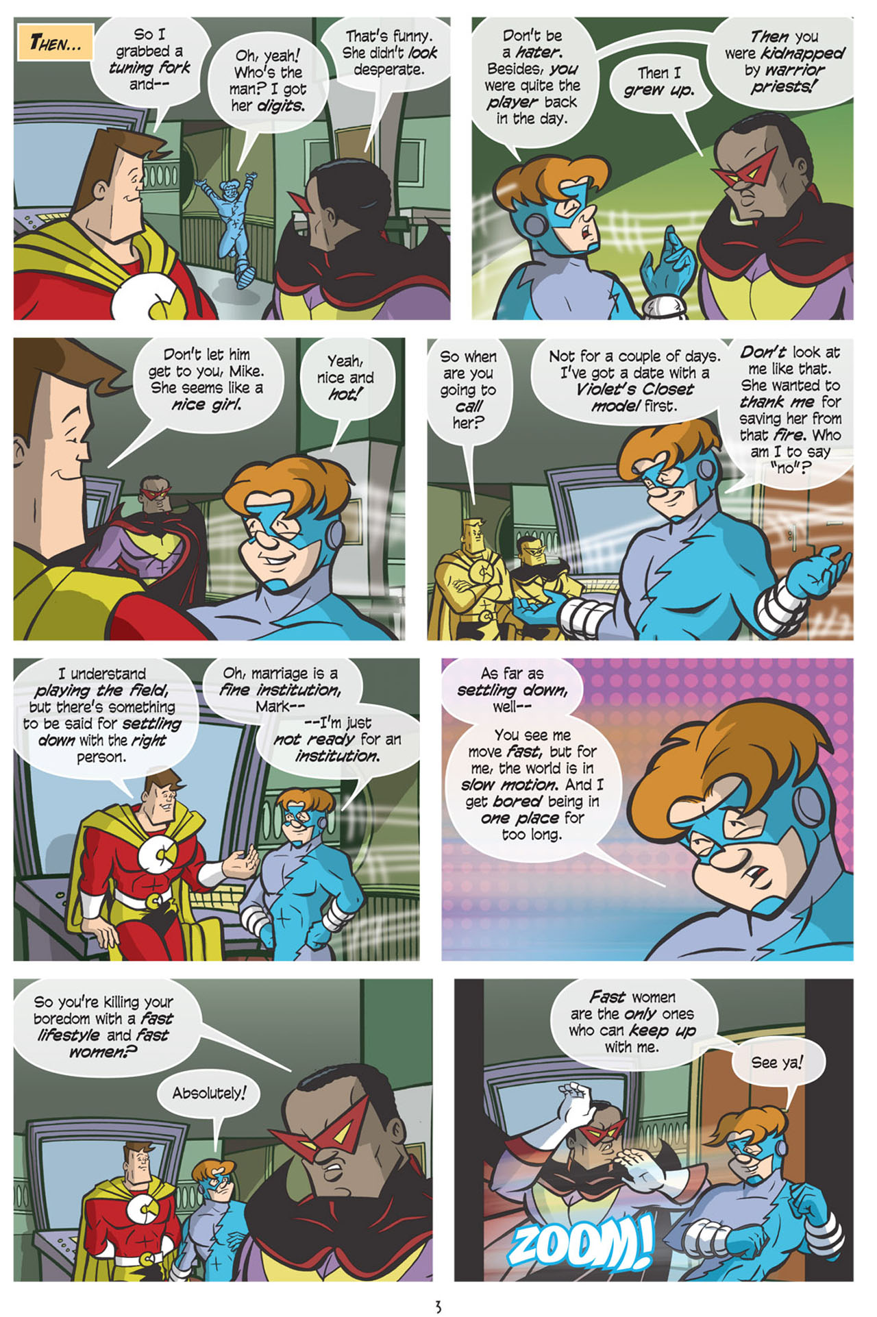 Read online Love and Capes comic -  Issue #7 - 5