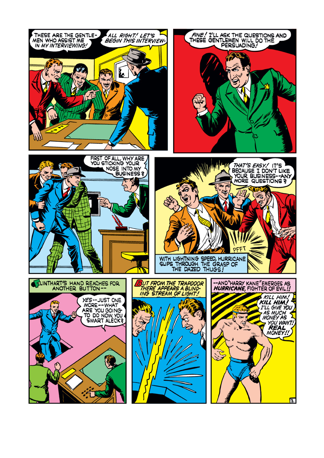 Read online Captain America Comics comic -  Issue #5 - 61