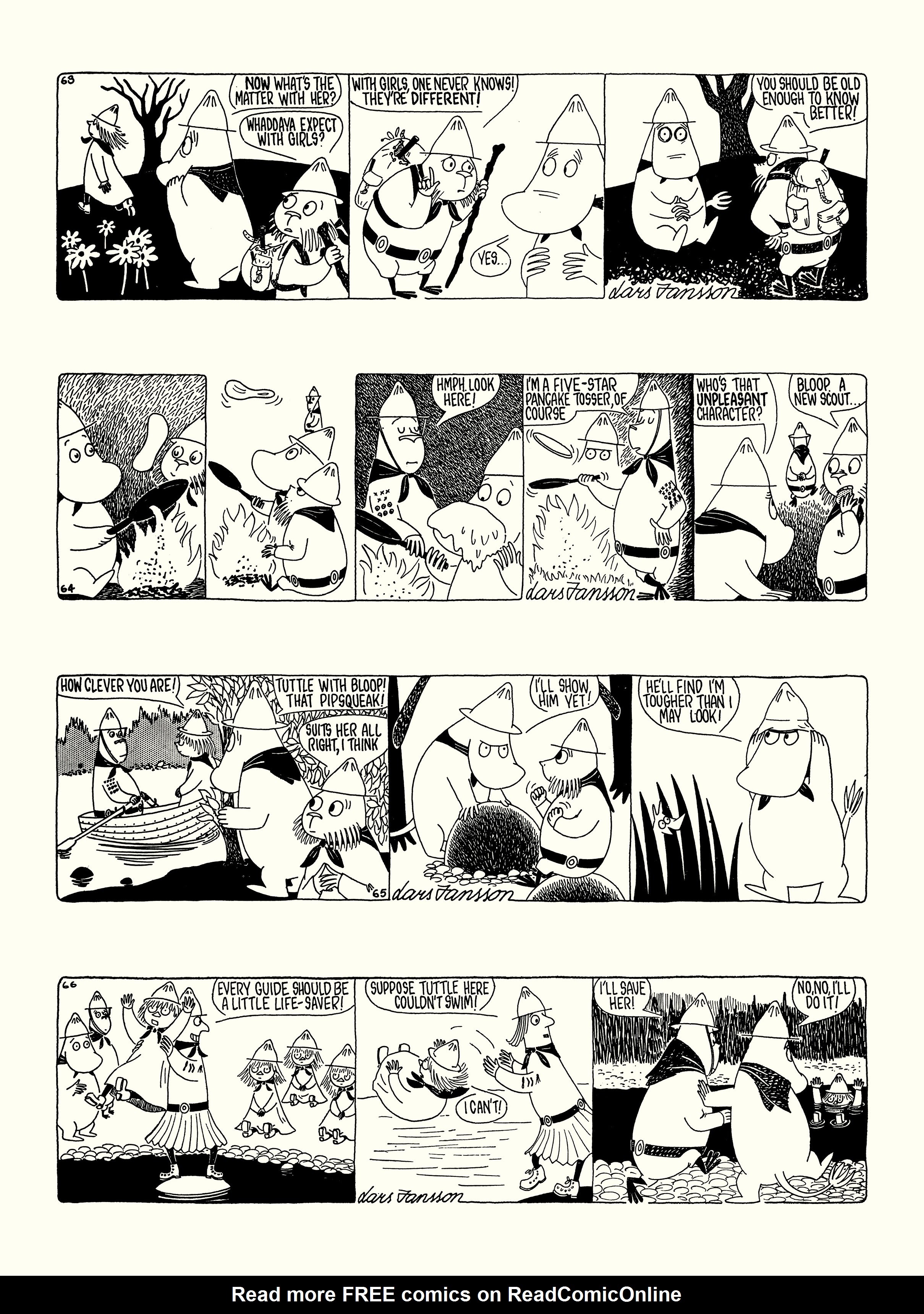 Read online Moomin: The Complete Lars Jansson Comic Strip comic -  Issue # TPB 7 - 43