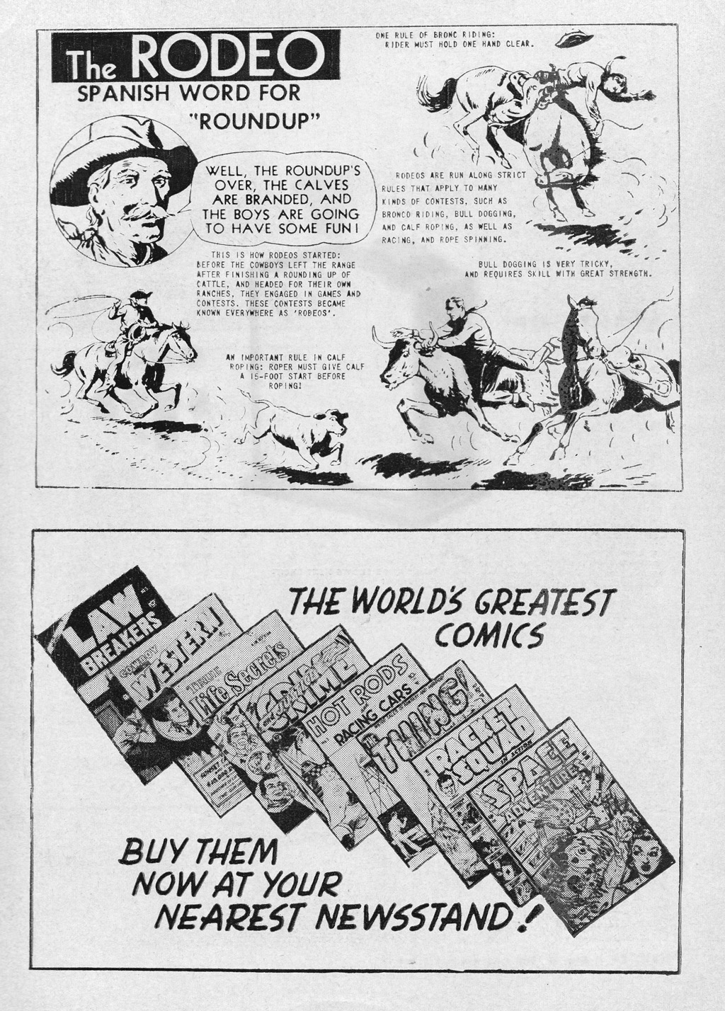 Read online Cowboy Western Comics (1948) comic -  Issue #38 - 35