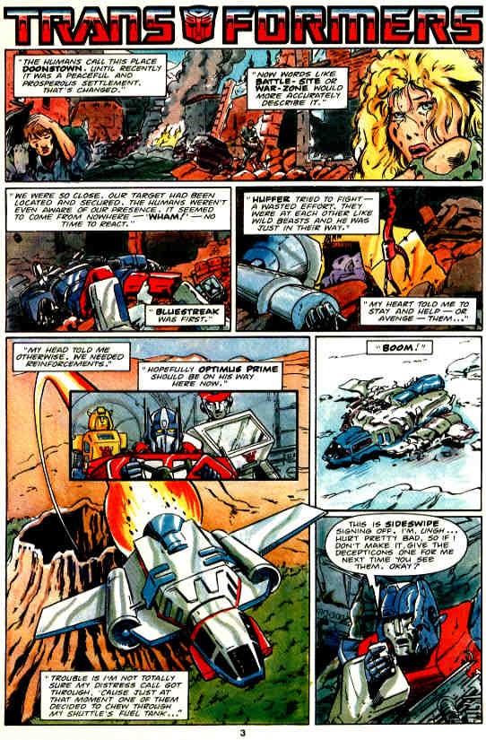 Read online The Transformers (UK) comic -  Issue #50 - 2