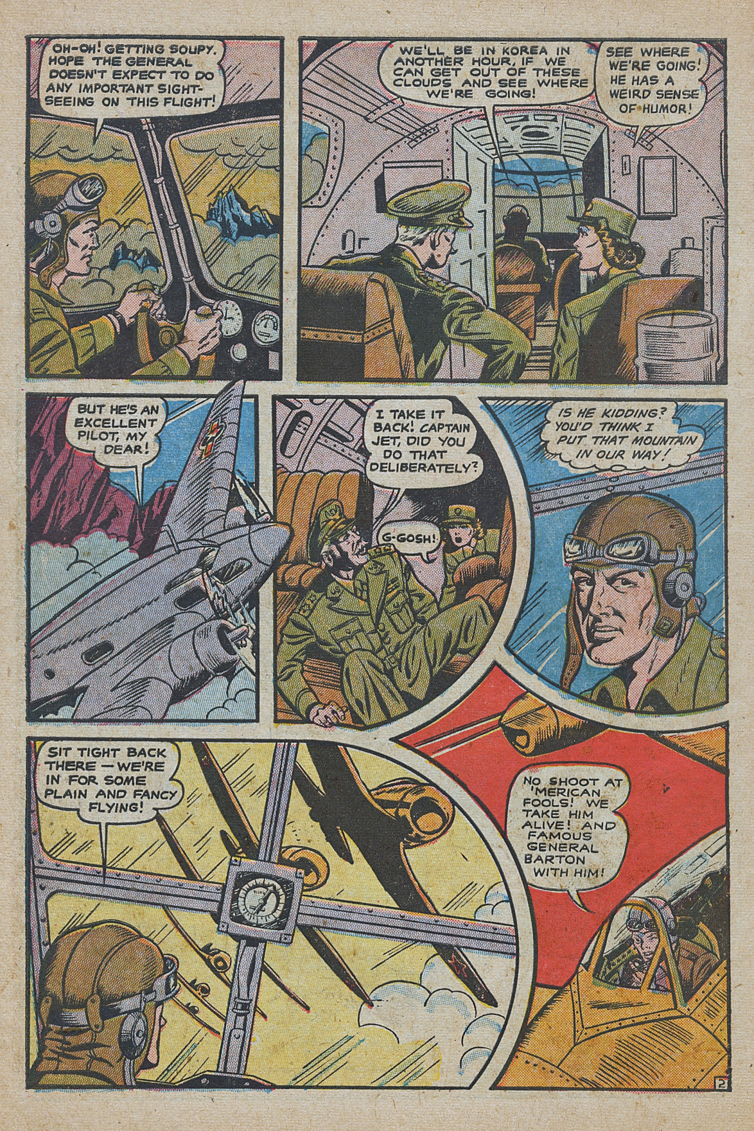 Read online Captain Jet comic -  Issue #1 - 10