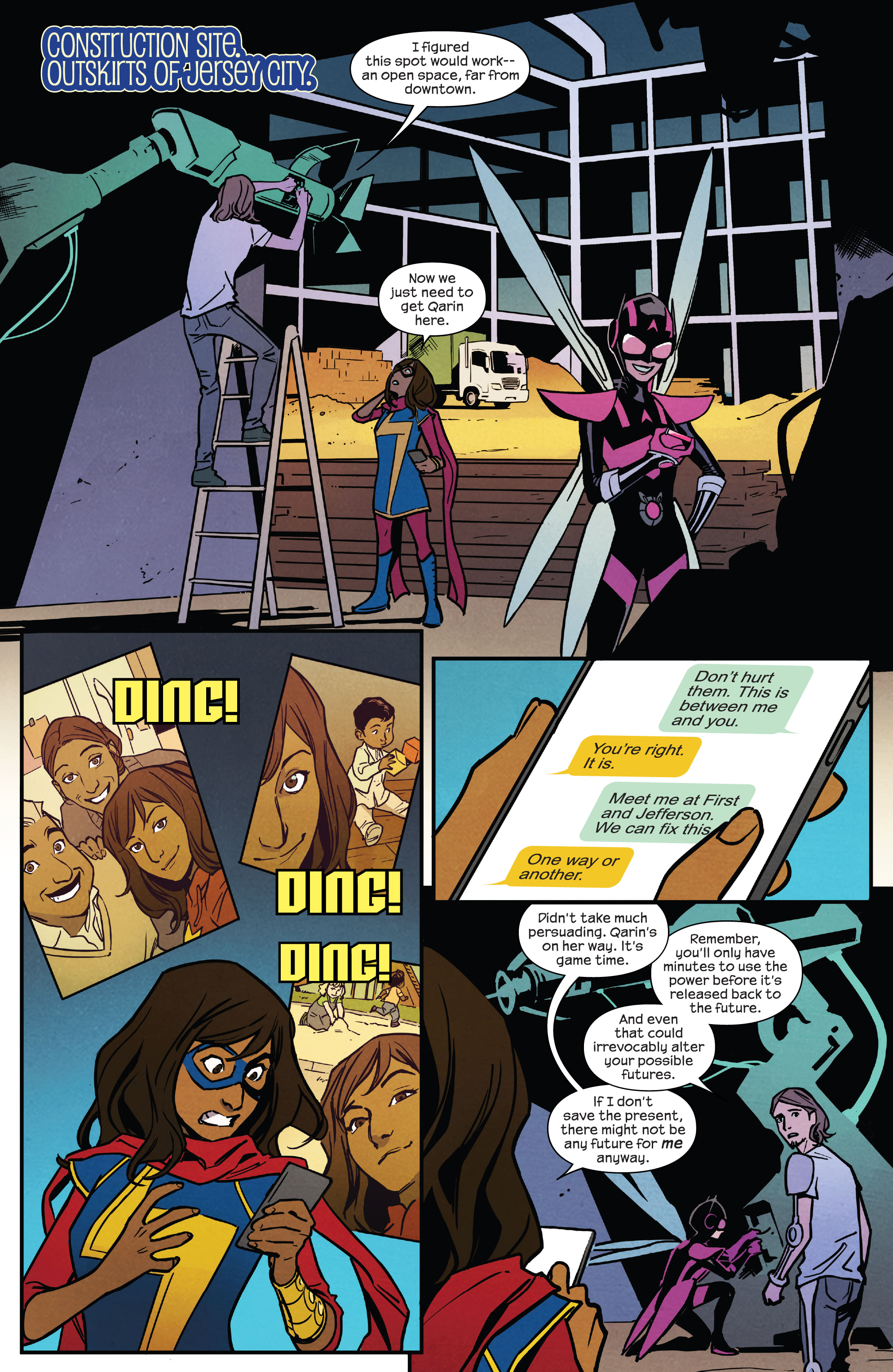 Read online Ms. Marvel: Beyond the Limit comic -  Issue #5 - 11