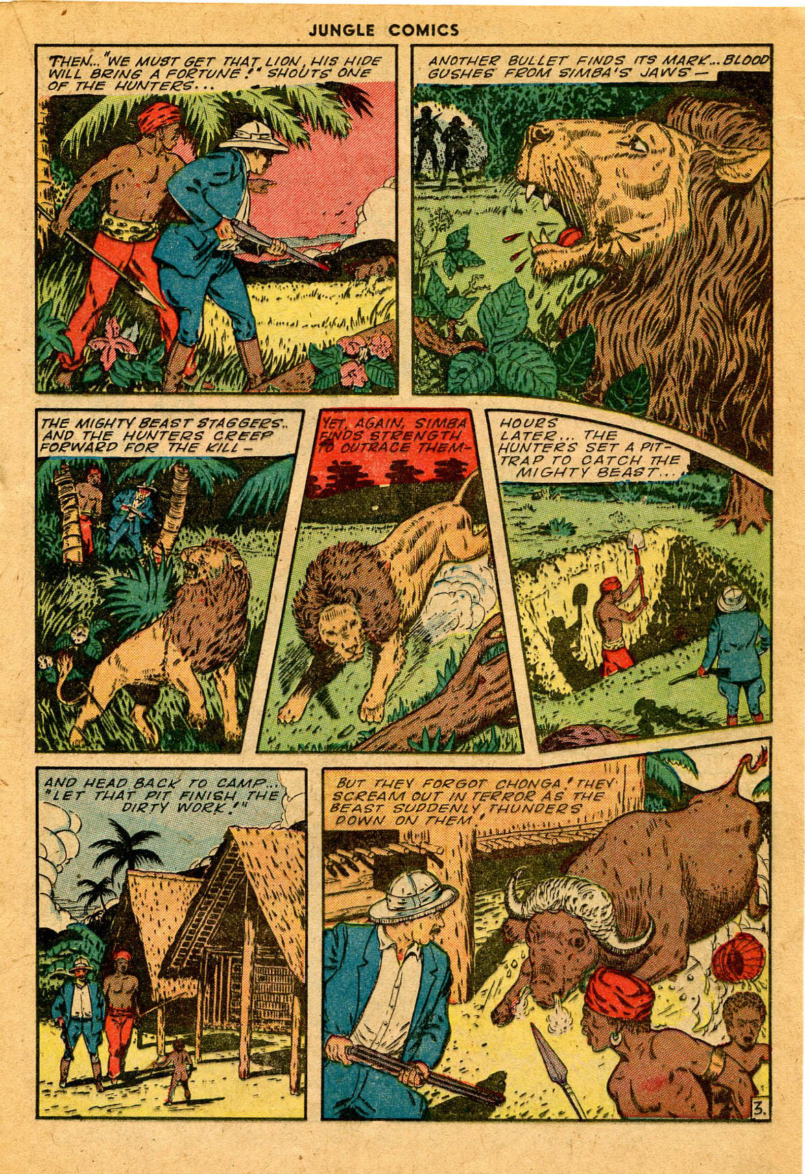 Read online Jungle Comics comic -  Issue #63 - 26