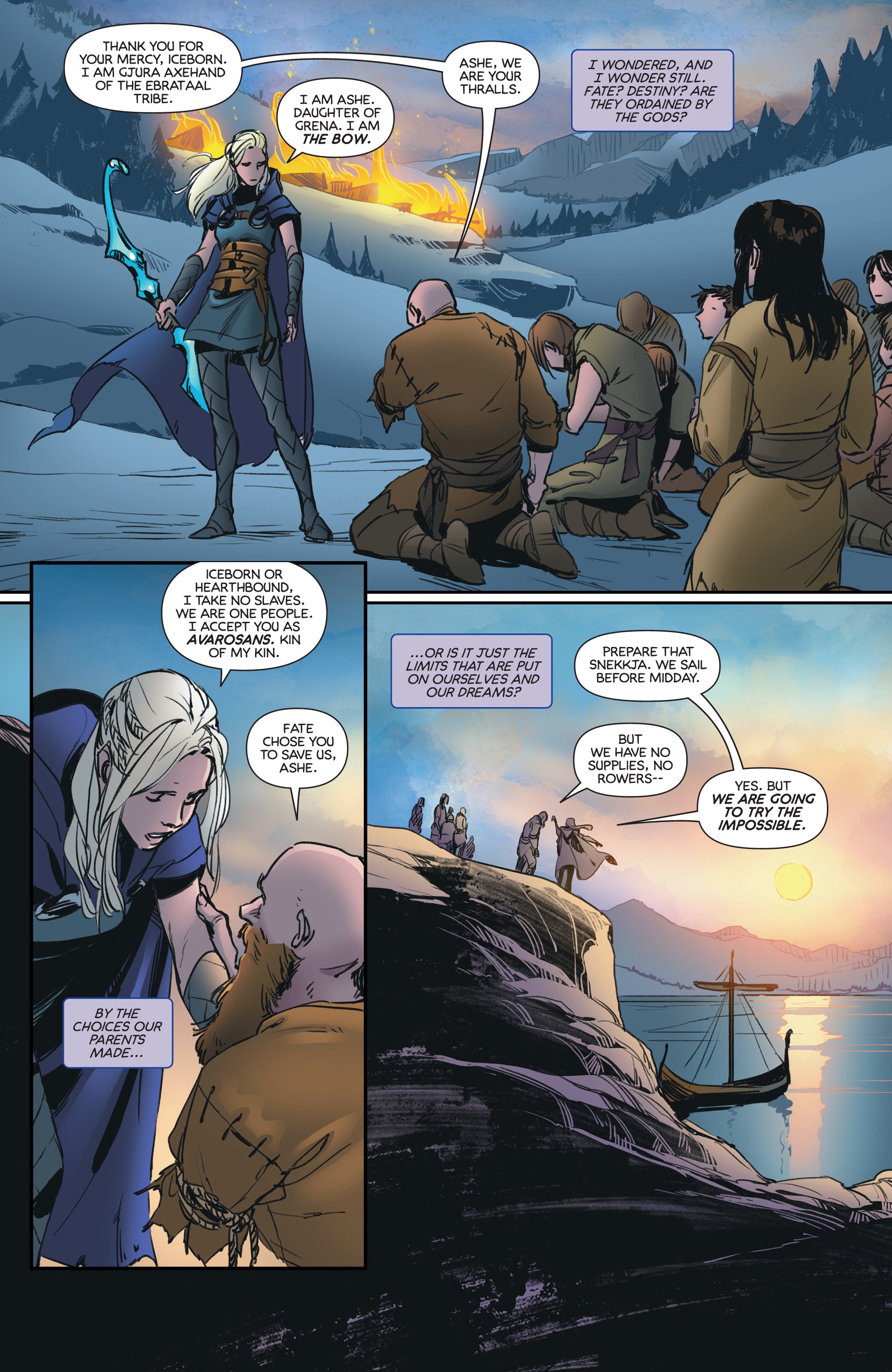 Read online League of Legends: Ashe: Warmother Special Edition comic -  Issue #4 - 27