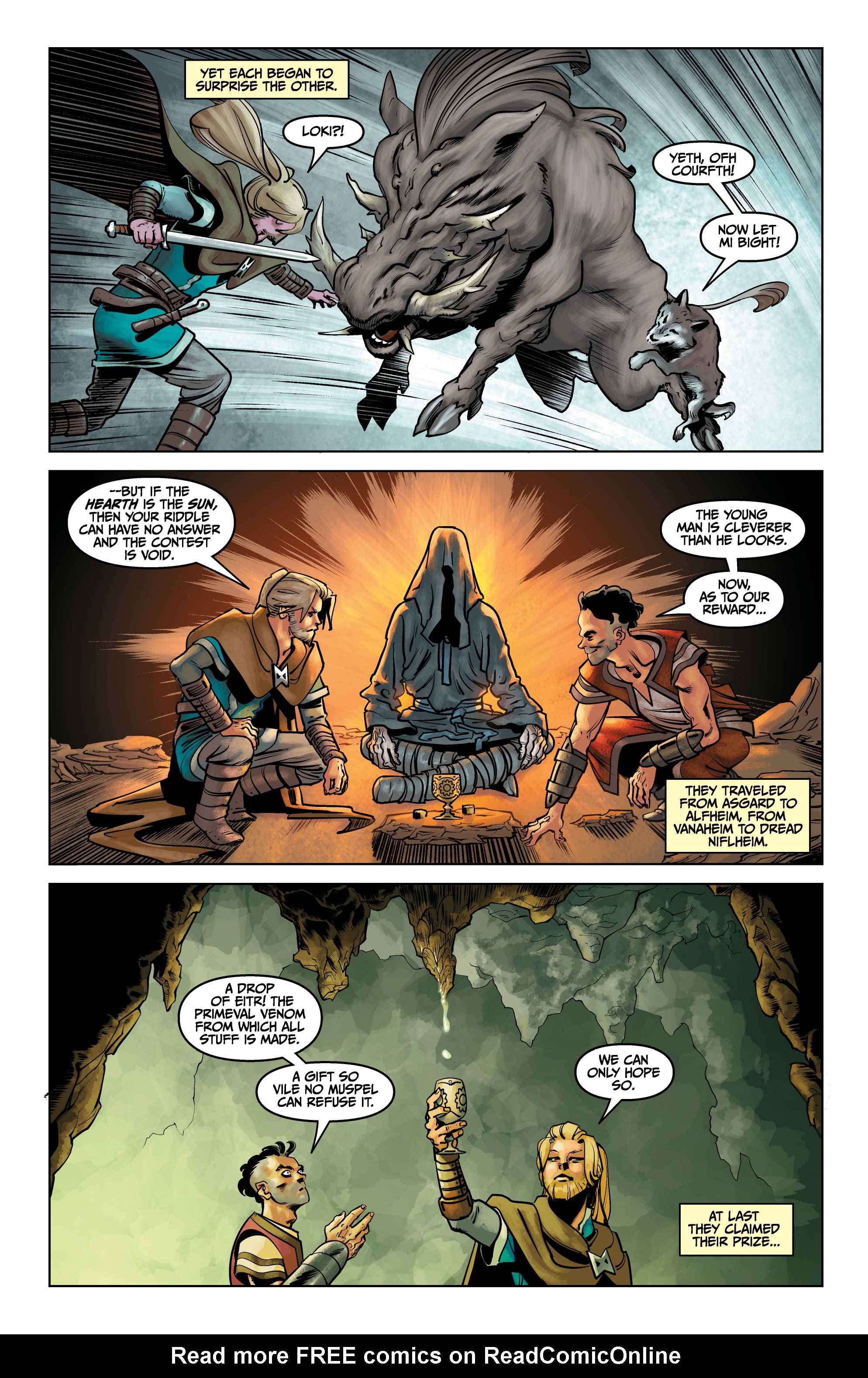 Read online Assassin's Creed Valhalla: Forgotten Myths comic -  Issue #2 - 4