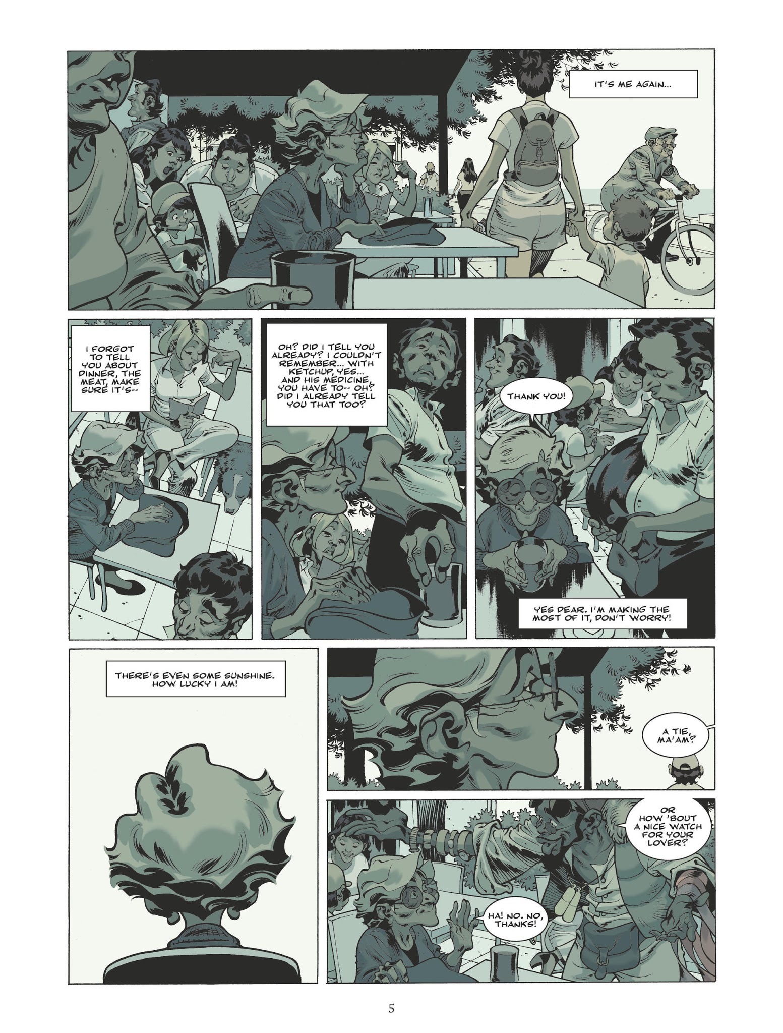 Read online While the King of Prussia Was Waging War Who Do You Think Was Darning His Socks? comic -  Issue # Full - 5