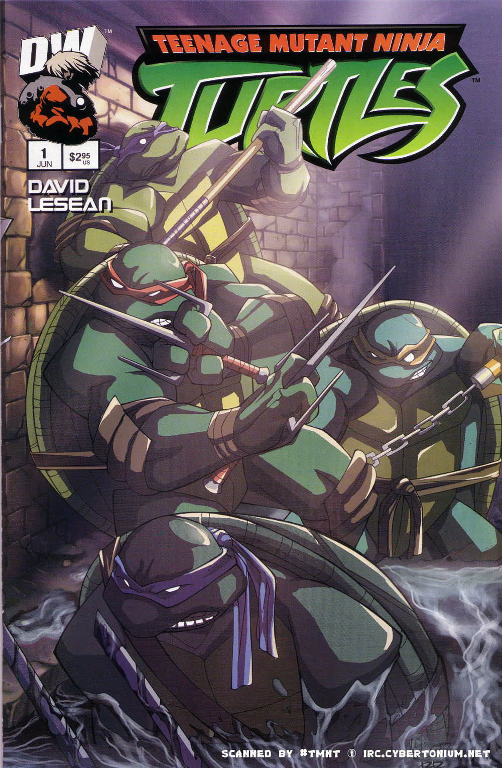Read online Teenage Mutant Ninja Turtles (2003) comic -  Issue #1 - 1