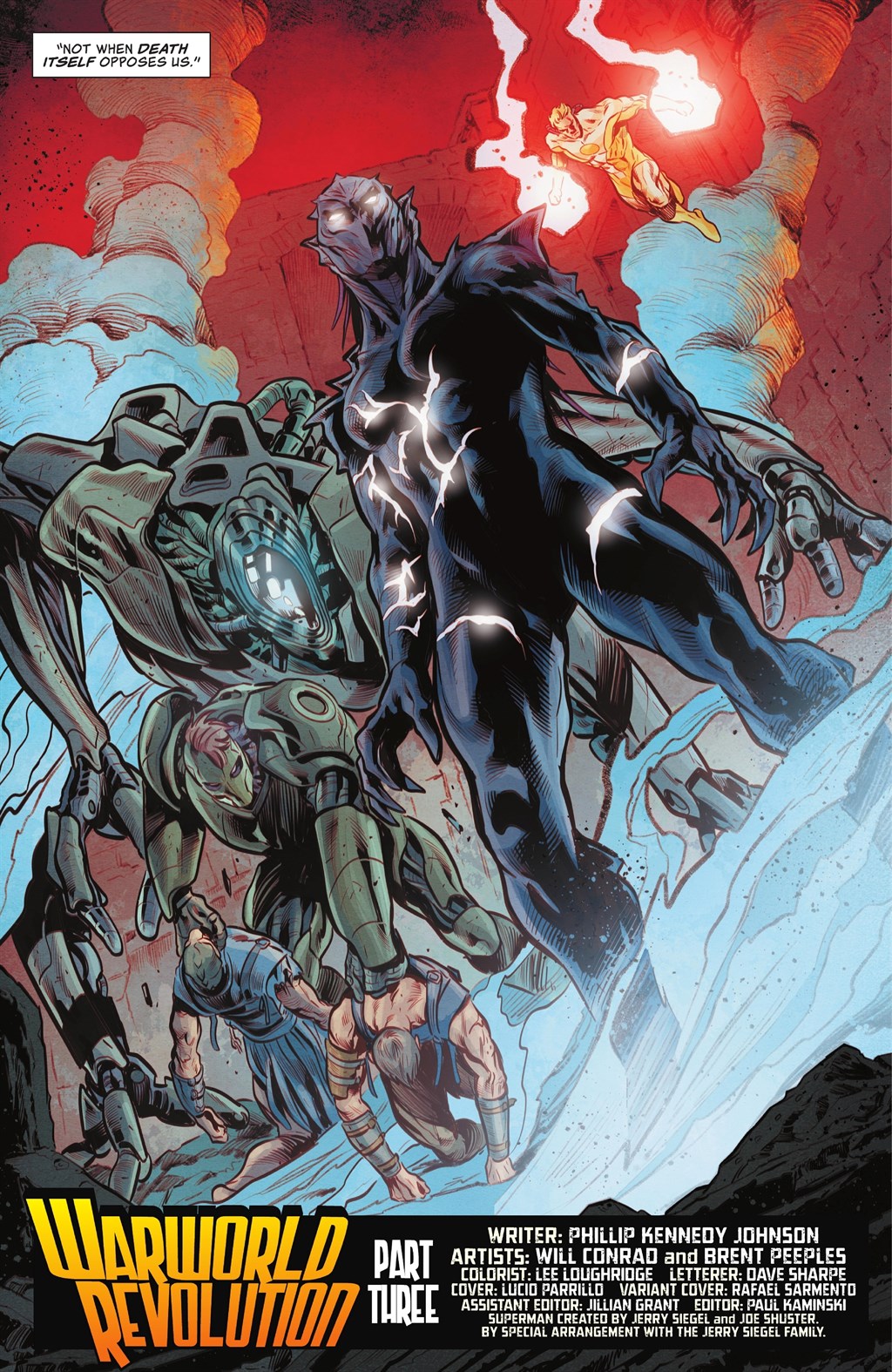 Read online Superman: Action Comics: Warworld Revolution comic -  Issue # TPB (Part 2) - 1