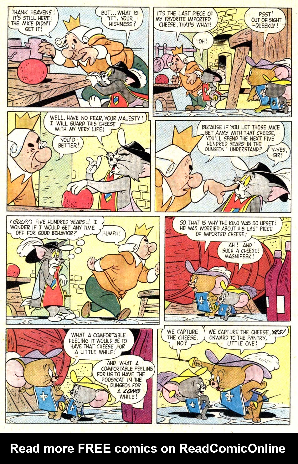Read online M.G.M's The Mouse Musketeers comic -  Issue #10 - 14