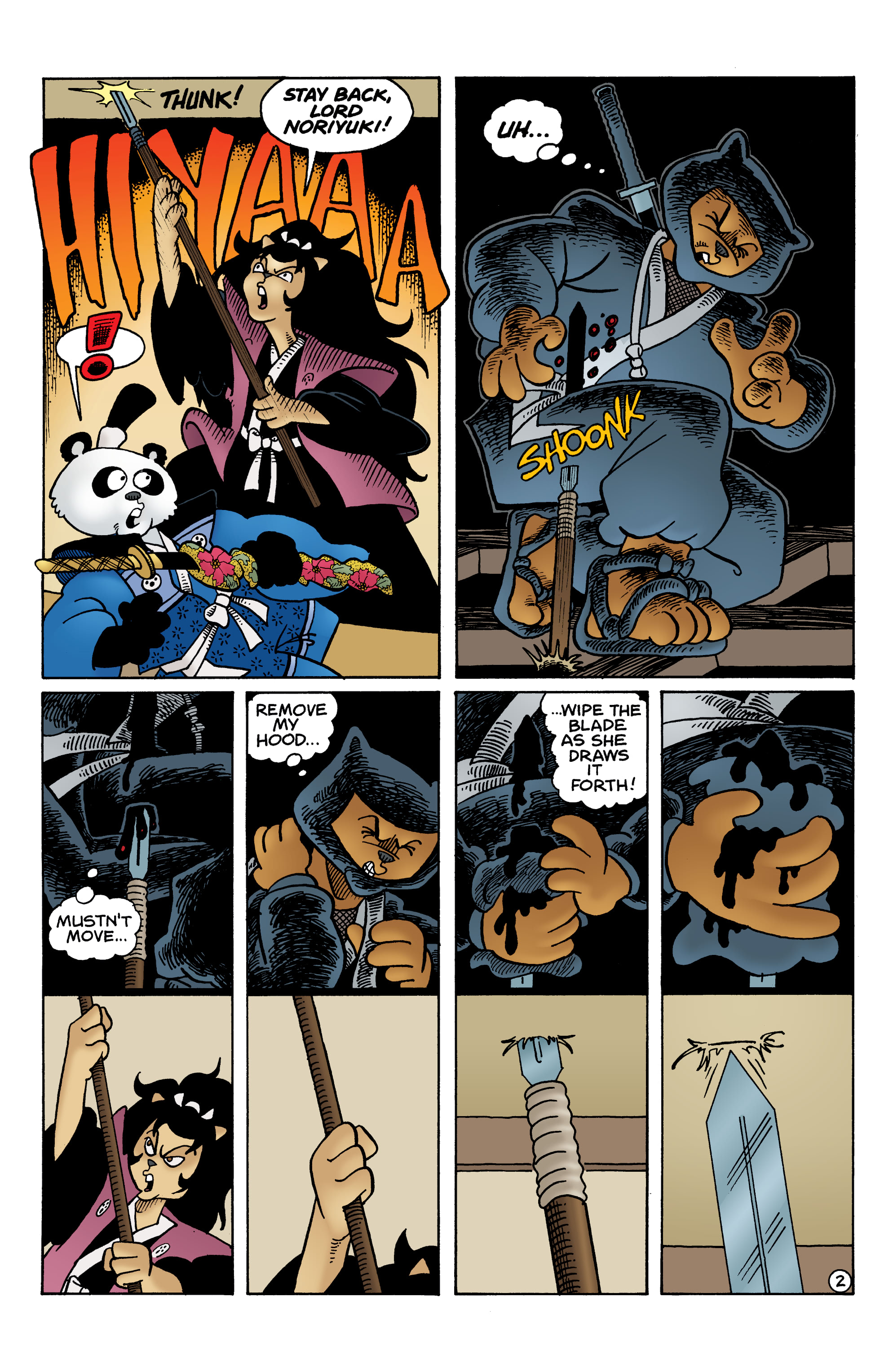 Read online Usagi Yojimbo: Wanderer’s Road comic -  Issue #6 - 4