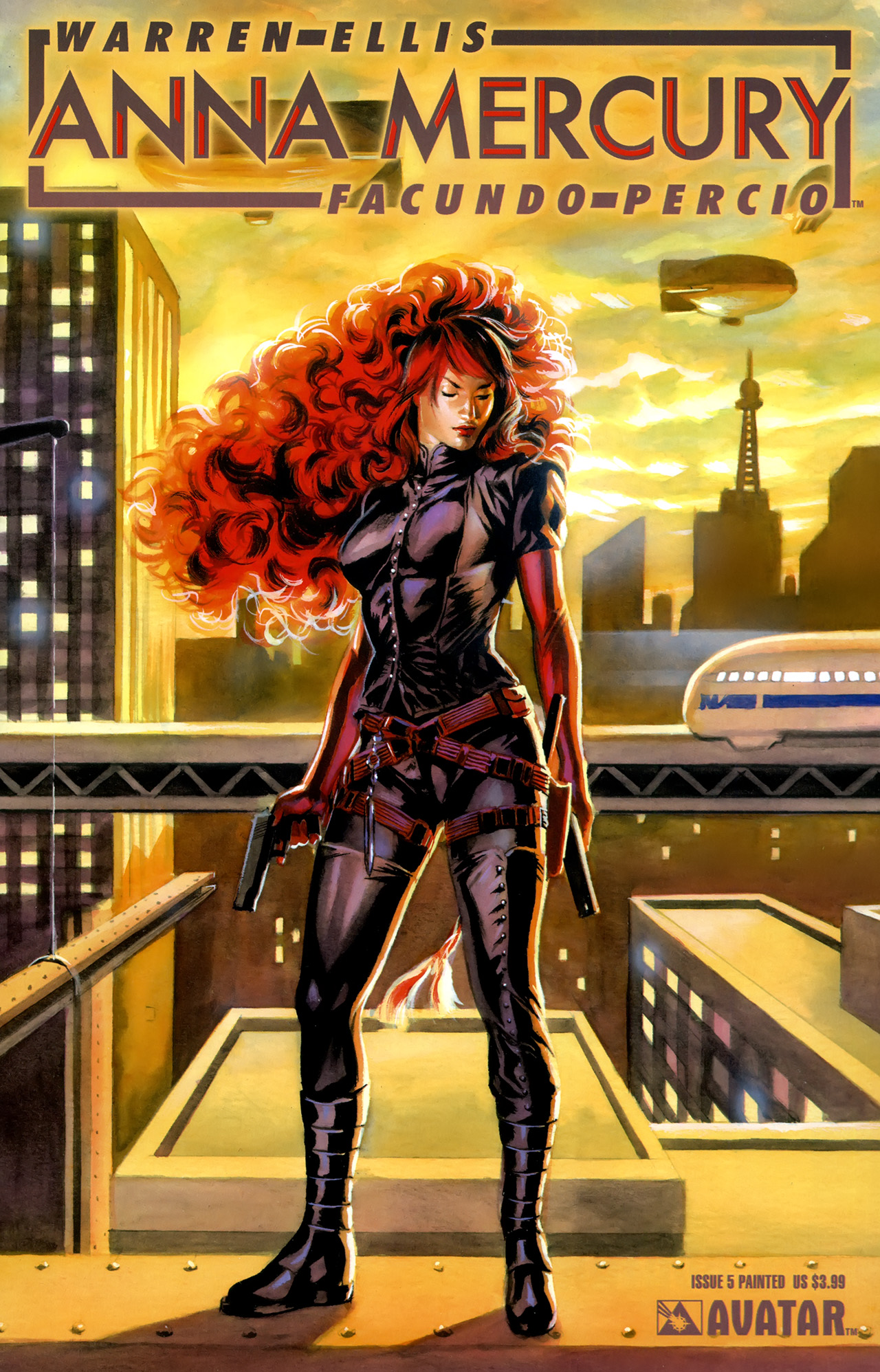 Read online Anna Mercury comic -  Issue #5 - 2