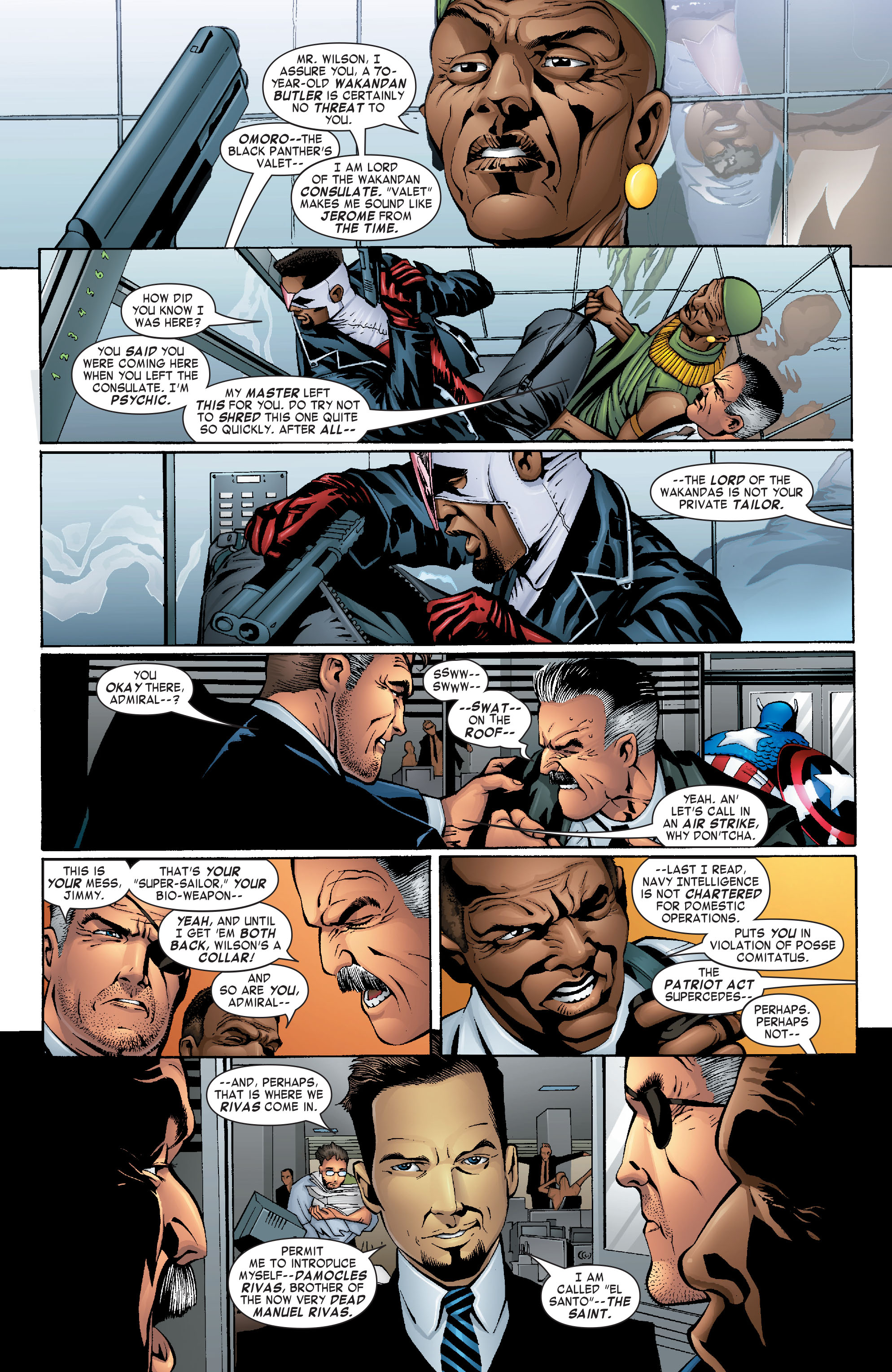 Read online Captain America & the Falcon comic -  Issue #6 - 9
