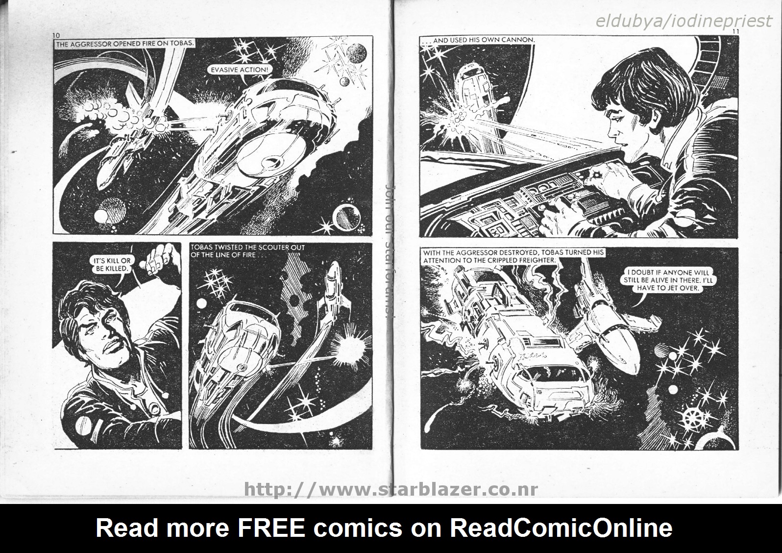 Read online Starblazer comic -  Issue #46 - 7