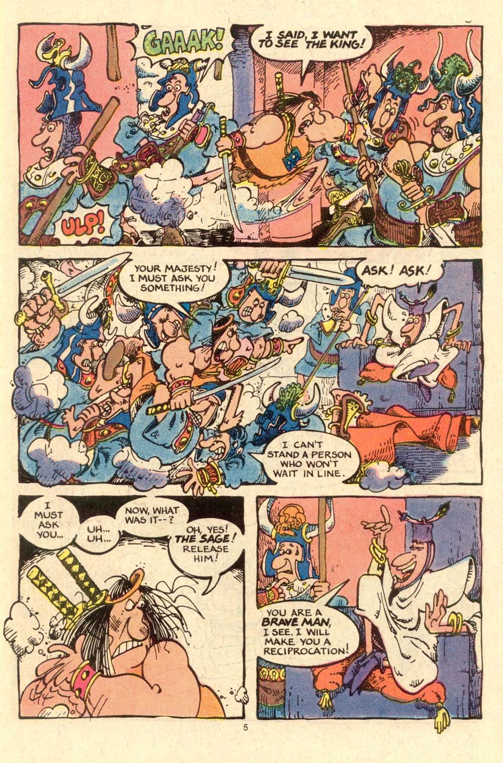 Read online Groo the Wanderer comic -  Issue #4 - 6