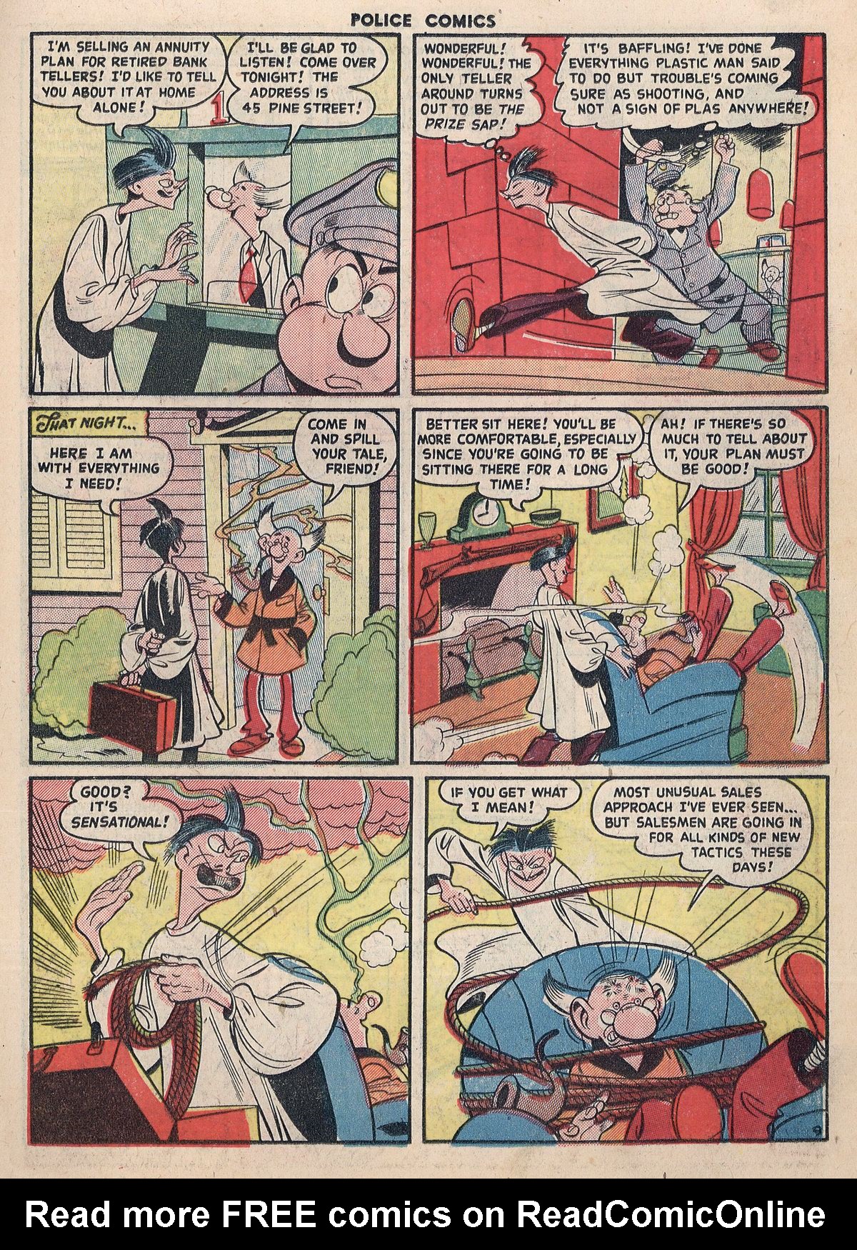 Read online Police Comics comic -  Issue #97 - 11