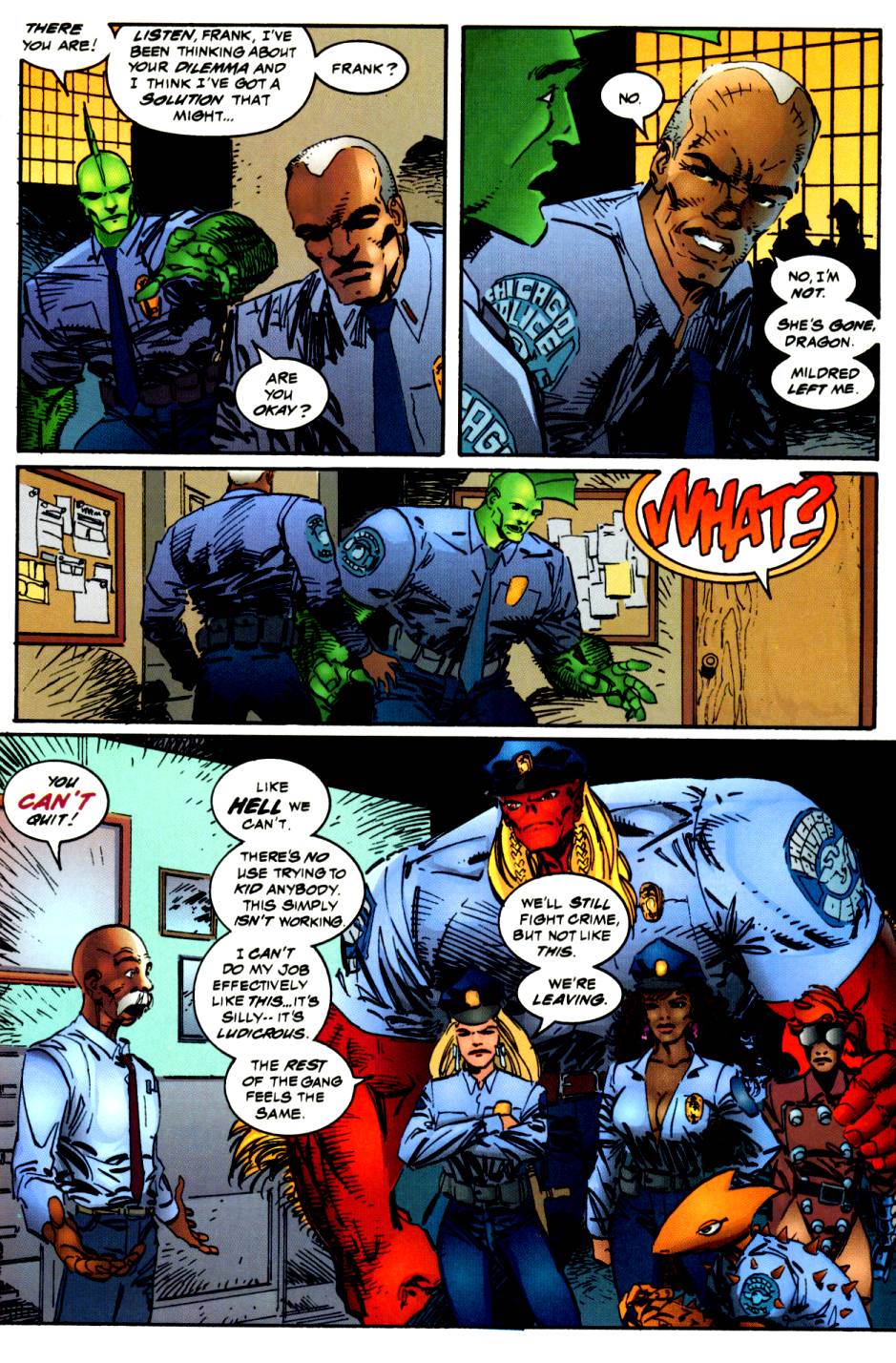 Read online The Savage Dragon (1993) comic -  Issue #6 - 20