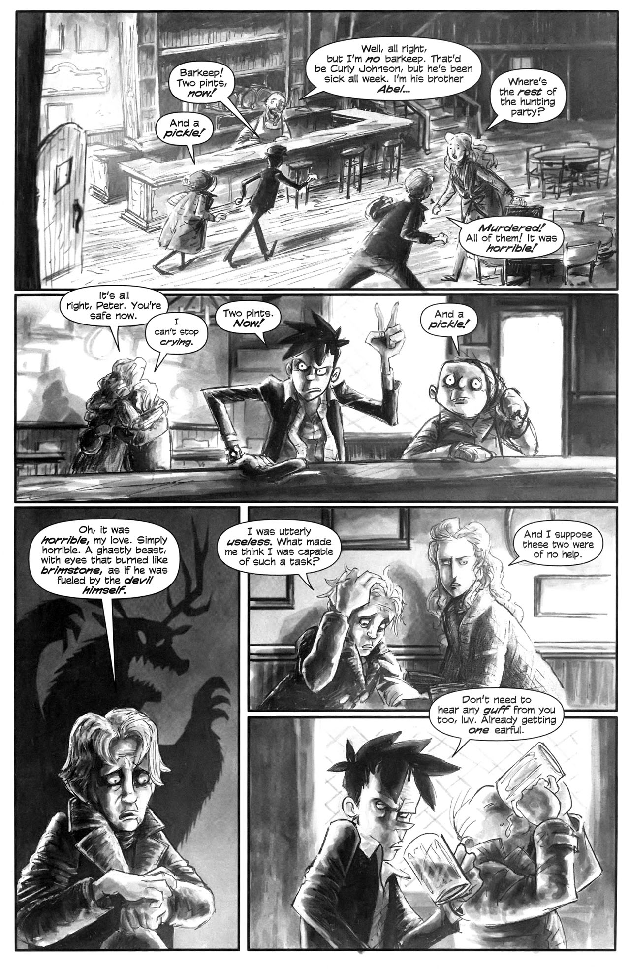 Read online Cemetery Blues comic -  Issue #2 - 16