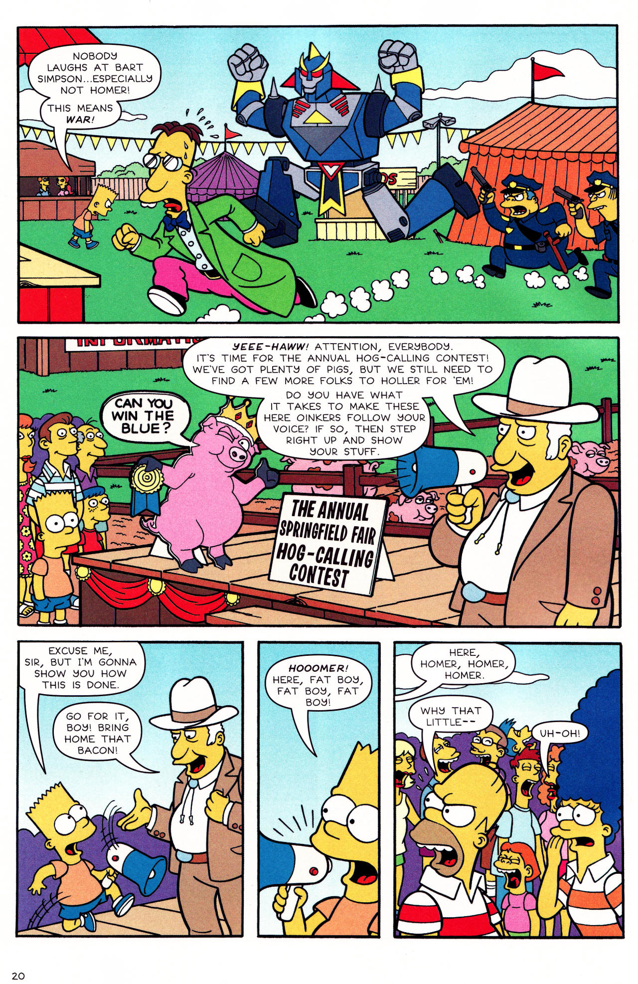 Read online The Simpsons Summer Shindig comic -  Issue #1 - 21