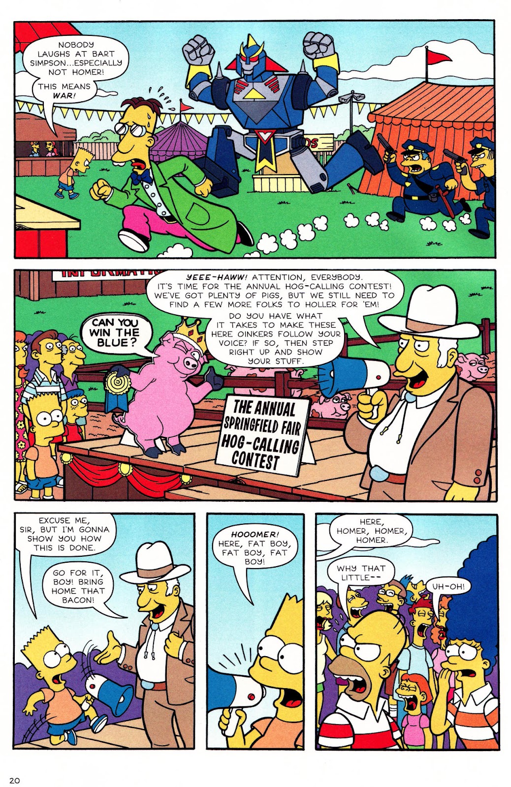 The Simpsons Summer Shindig issue 1 - Page 21