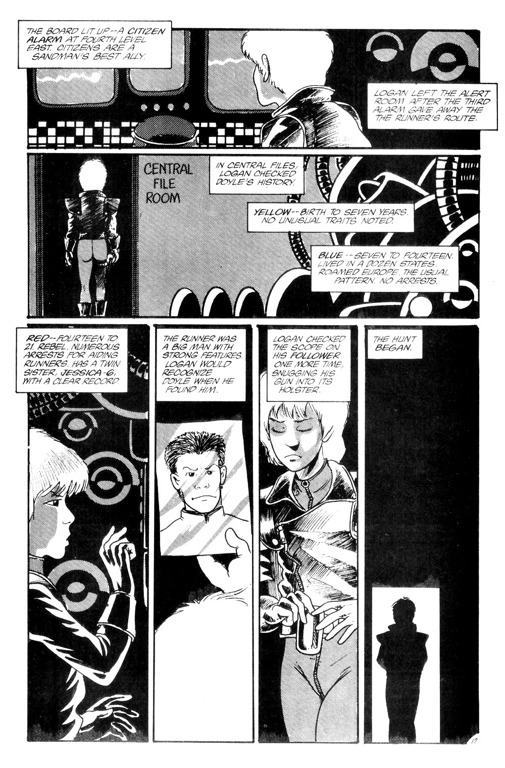 Read online Logan's Run (1990) comic -  Issue #1 - 19