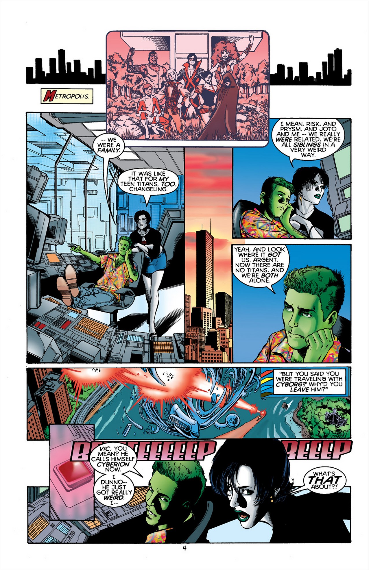 Read online JLA/Titans comic -  Issue #1 - 4