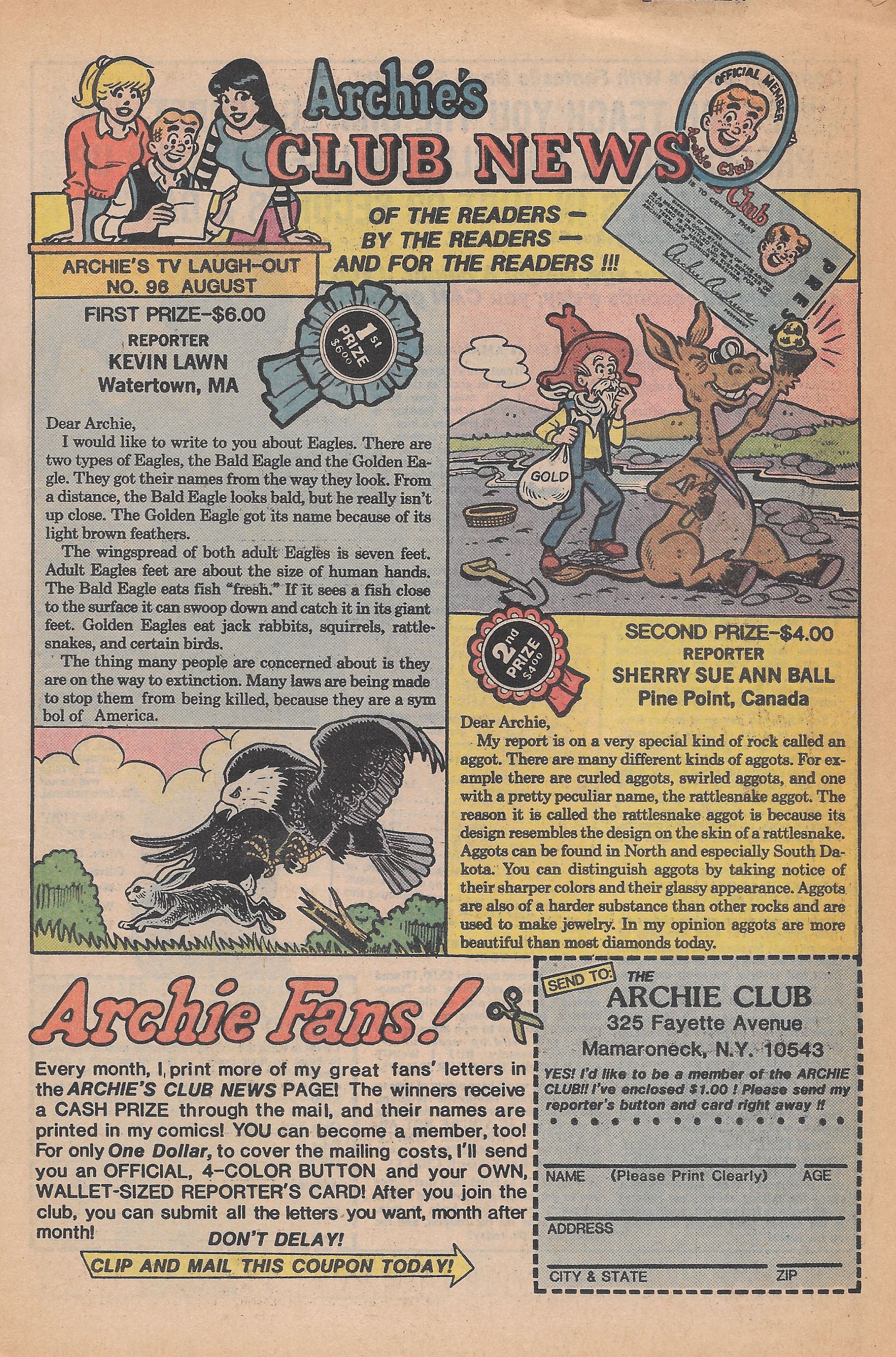 Read online Archie's TV Laugh-Out comic -  Issue #96 - 11