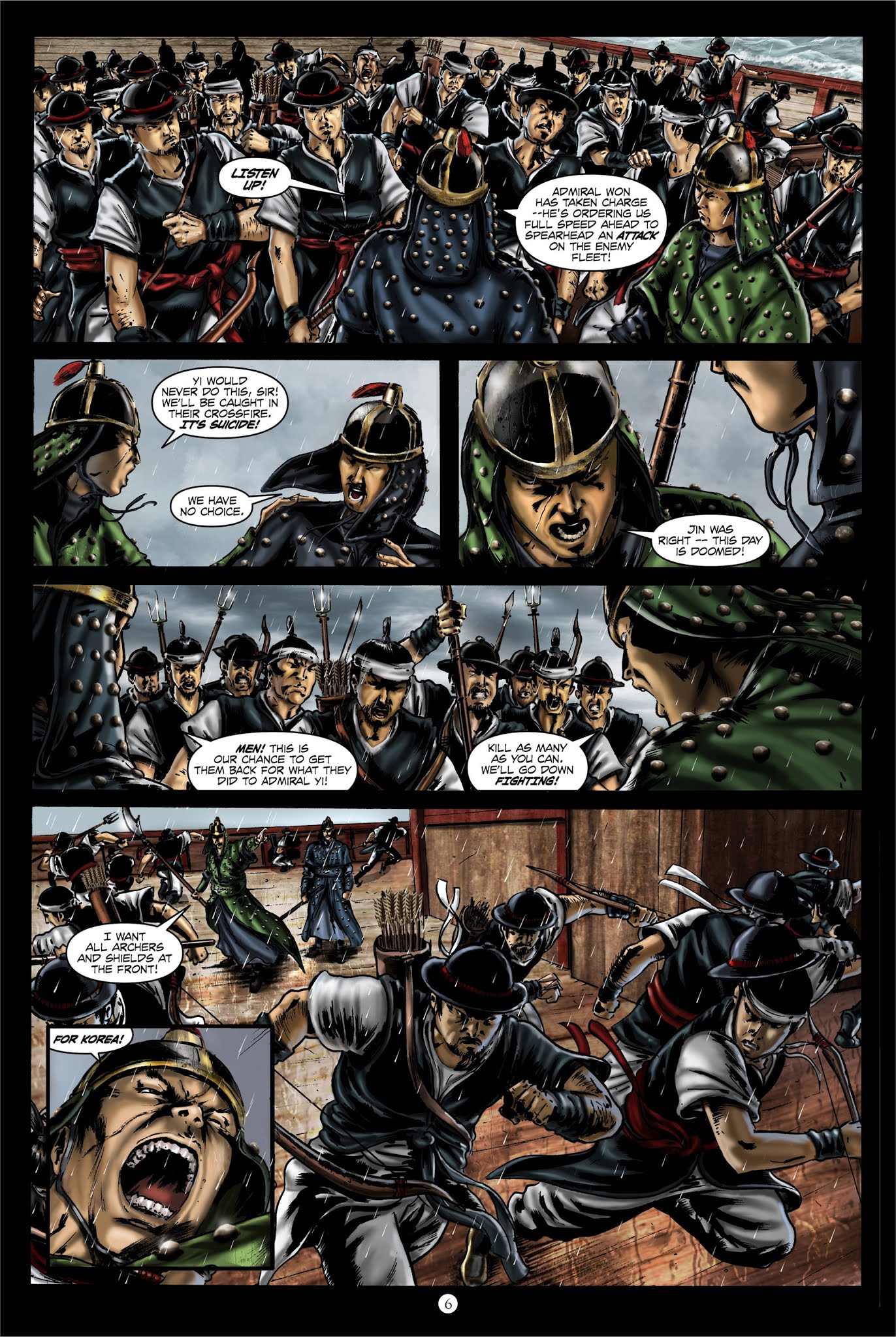 Read online Yi Soon Shin: Warrior and Defender comic -  Issue # TPB (Part 1) - 70