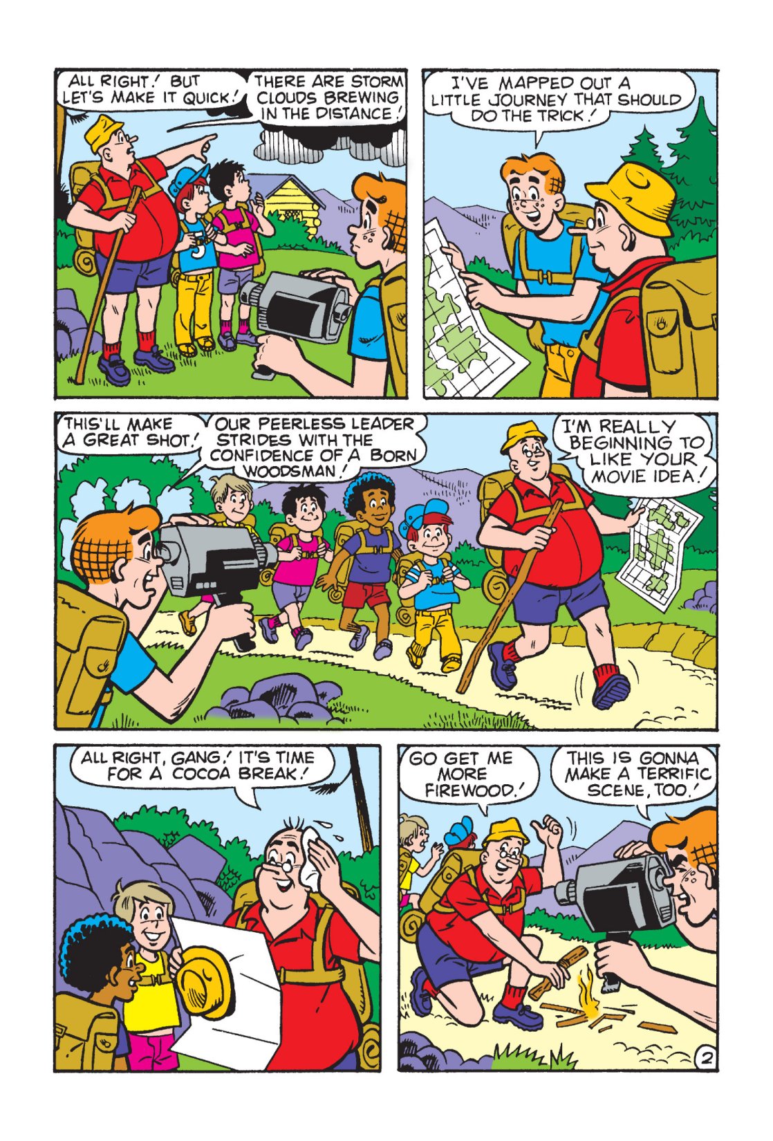 Read online Archie's Camp Tales comic -  Issue # TPB - 88